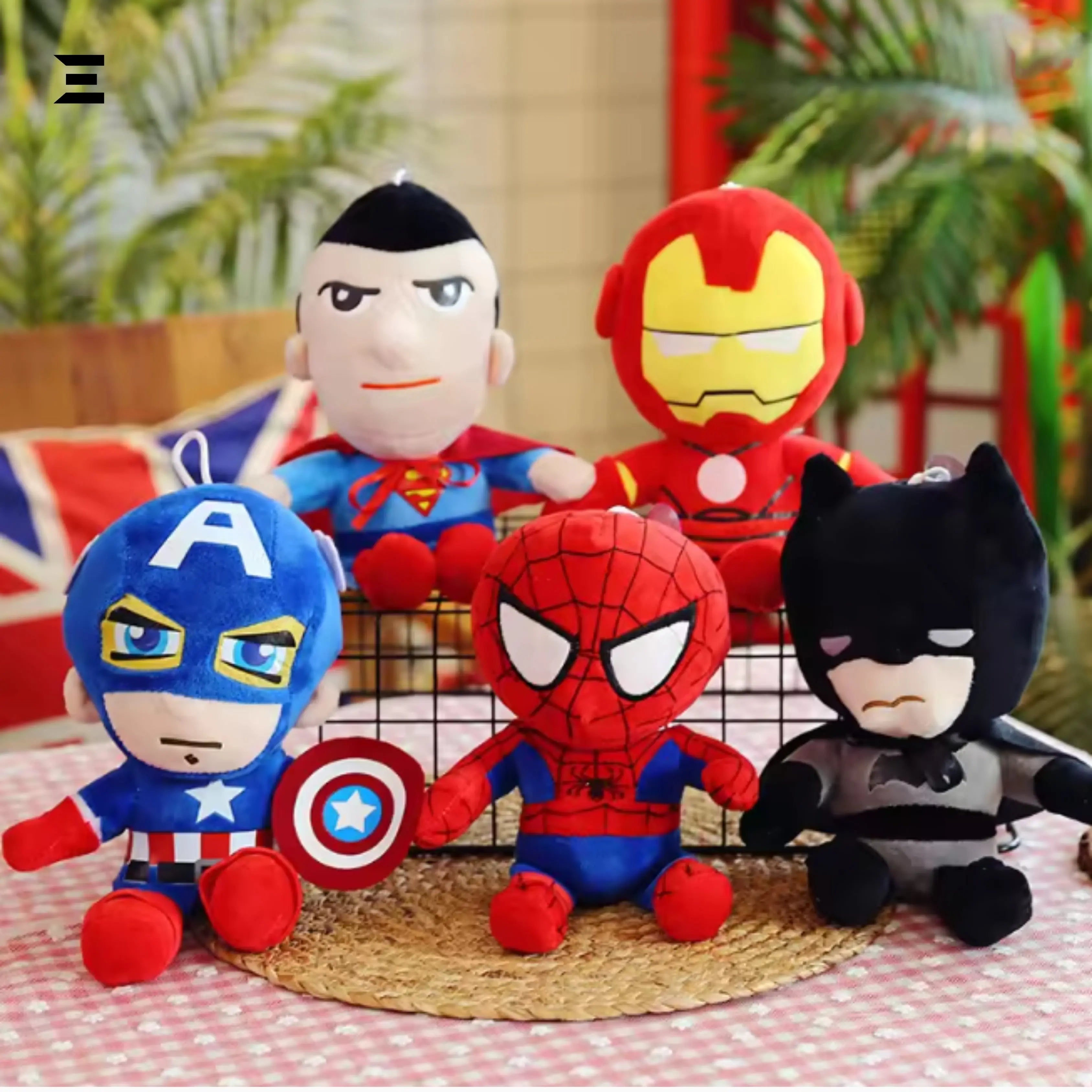 Captain America Plush Soft Toy 12 Inch Superhero Cushion Doll | Kids Collectible Toy | IBRELIA™ IBRELIA