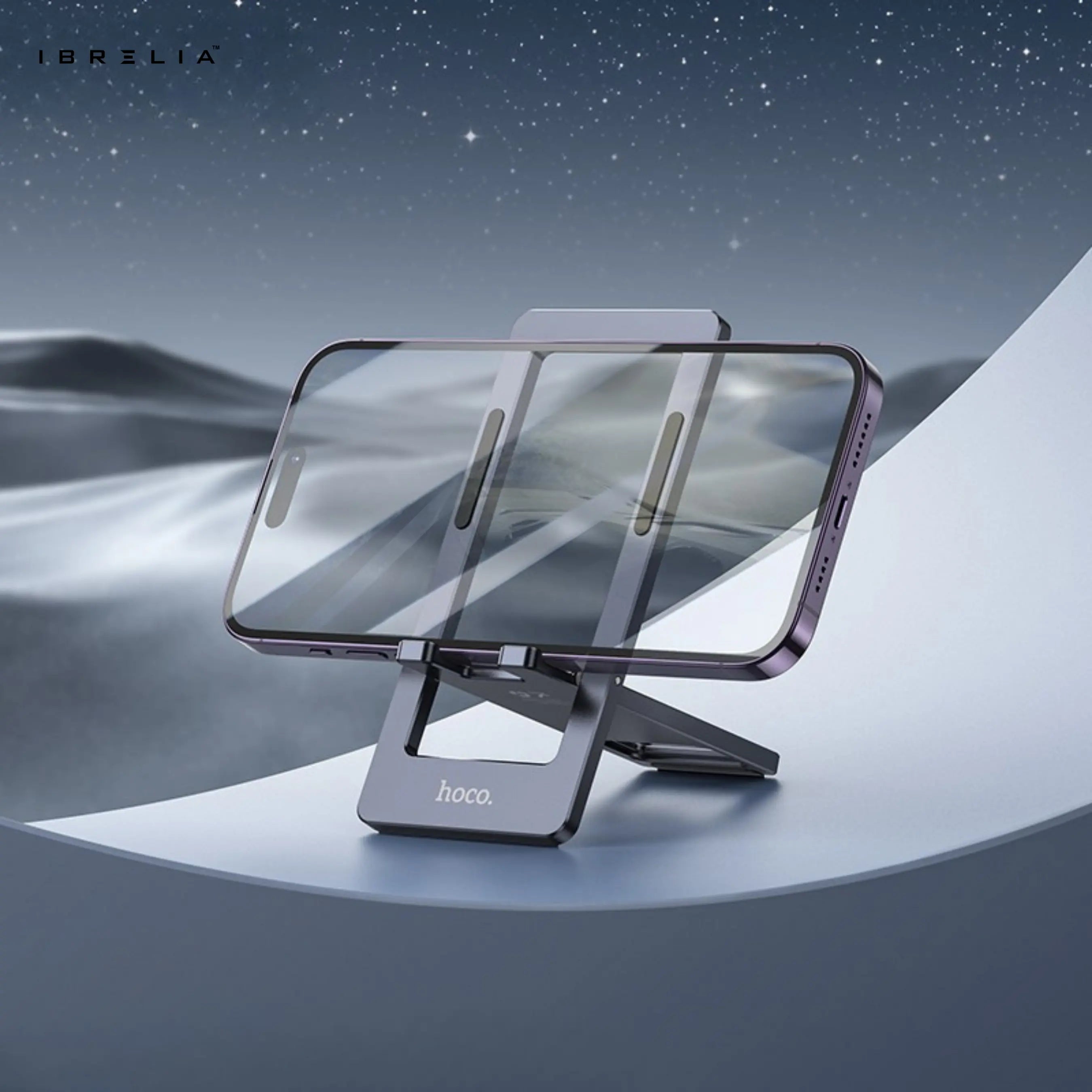 Ultra-Thin & Foldable Desktop Stand HD11 – Aluminum Alloy Mobile Stand – HOCO | IBRELIA IBRELIA