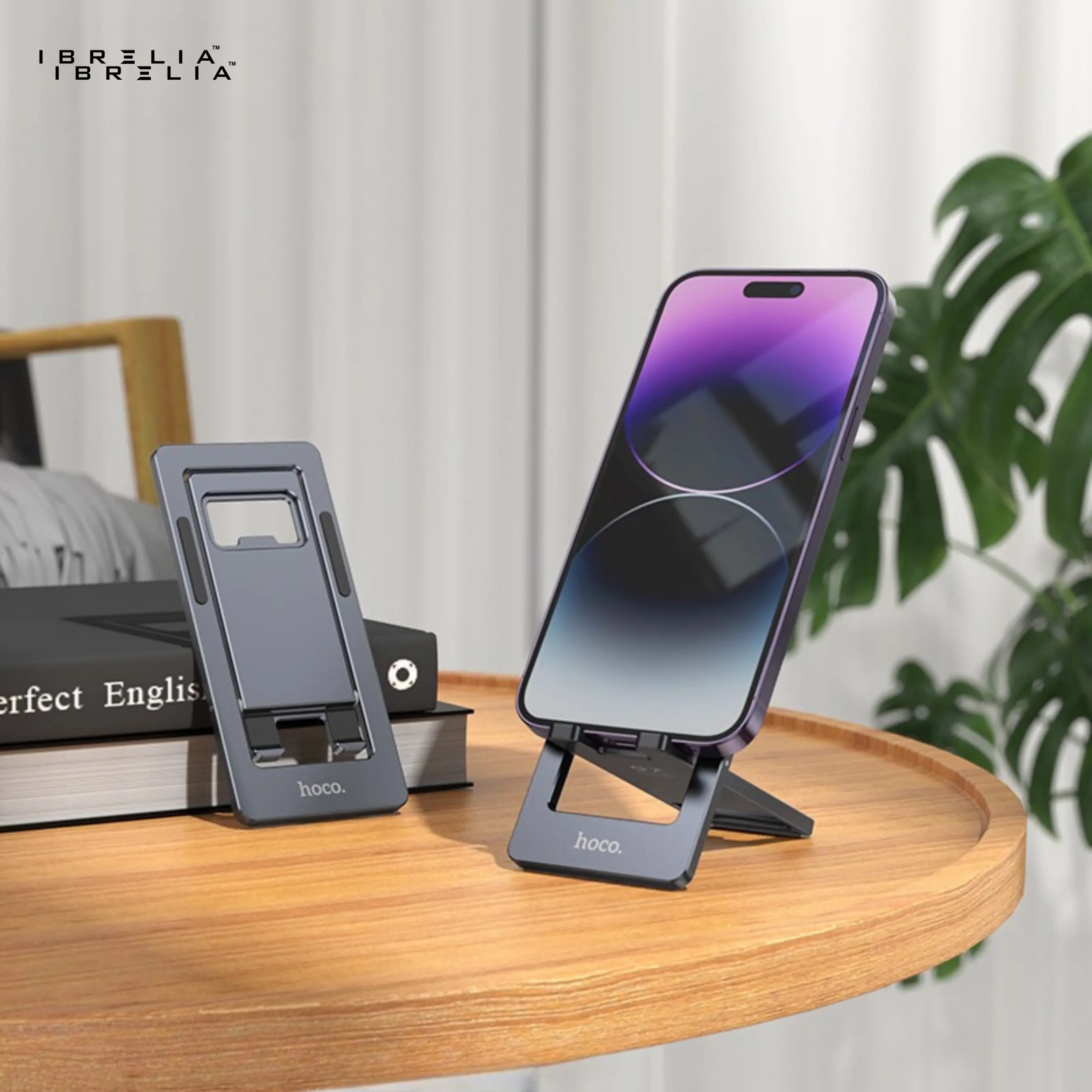 Ultra-Thin & Foldable Desktop Stand HD11 – Aluminum Alloy Mobile Stand – HOCO | IBRELIA IBRELIA