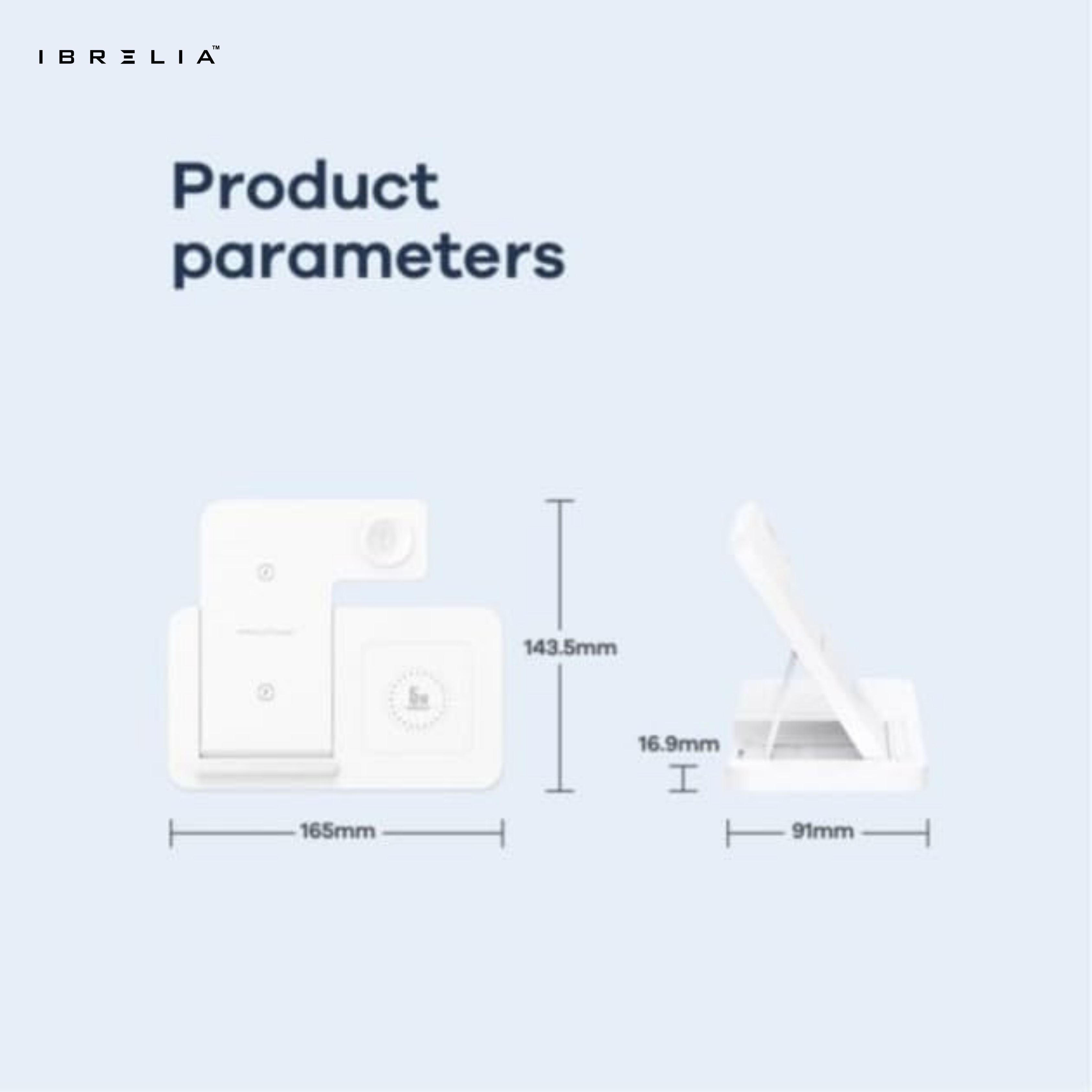 REMAX Minxl Pro 22W 3-in-1 Foldable Wireless Charger RP-W70 | IBRELIA™ IBRELIA