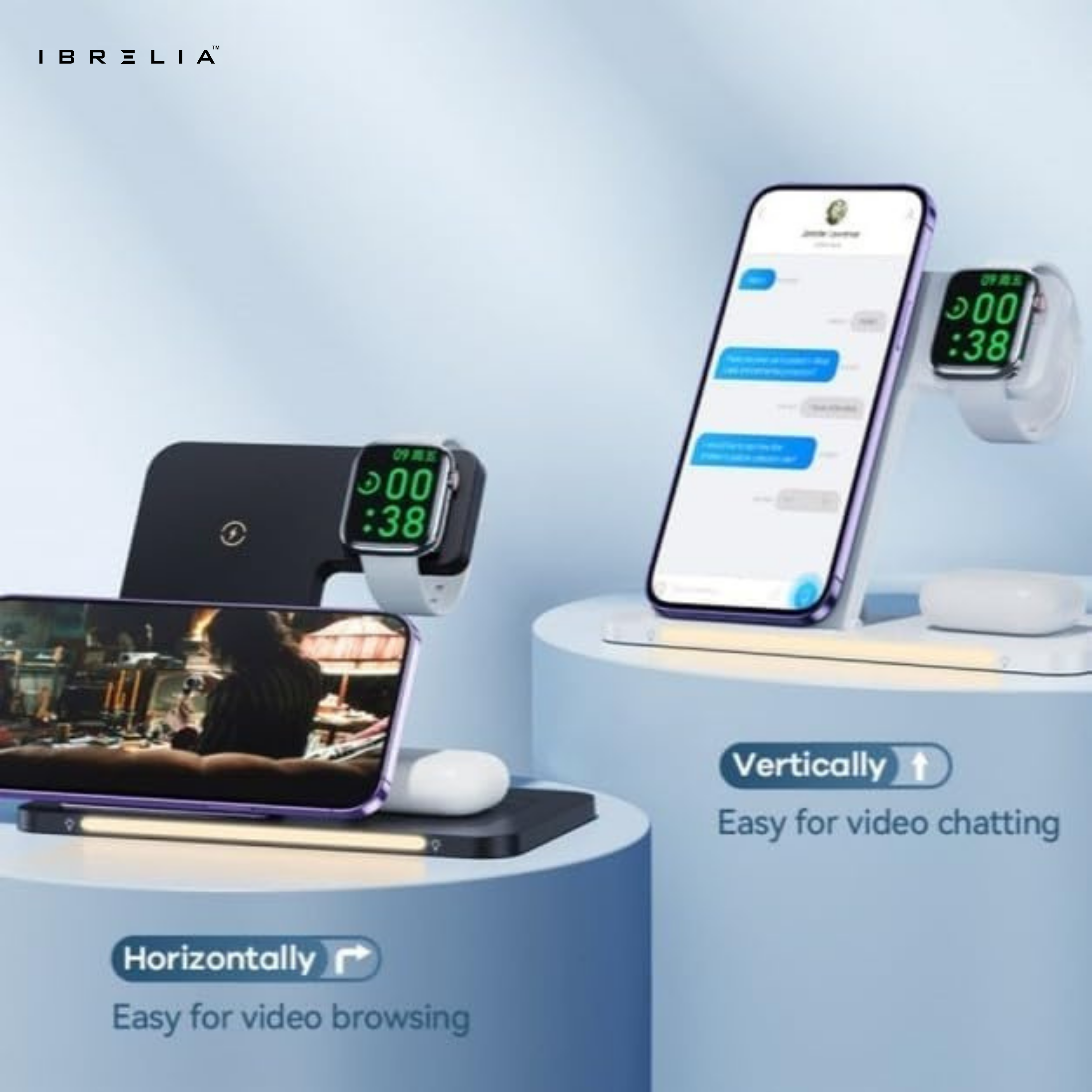 REMAX Minxl Pro 22W 3-in-1 Foldable Wireless Charger RP-W70 | IBRELIA™ IBRELIA
