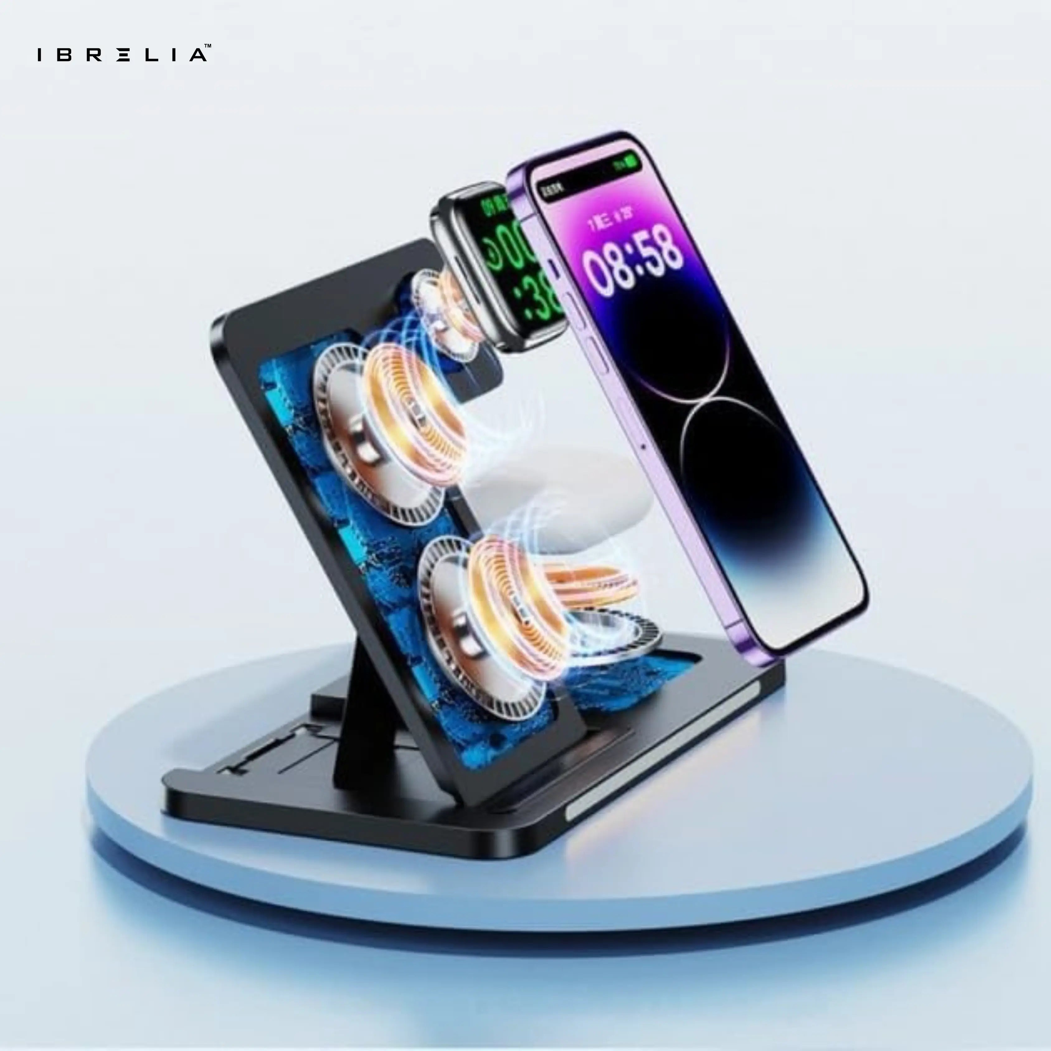 REMAX Minxl Pro 22W 3-in-1 Foldable Wireless Charger RP-W70 | IBRELIA™ IBRELIA