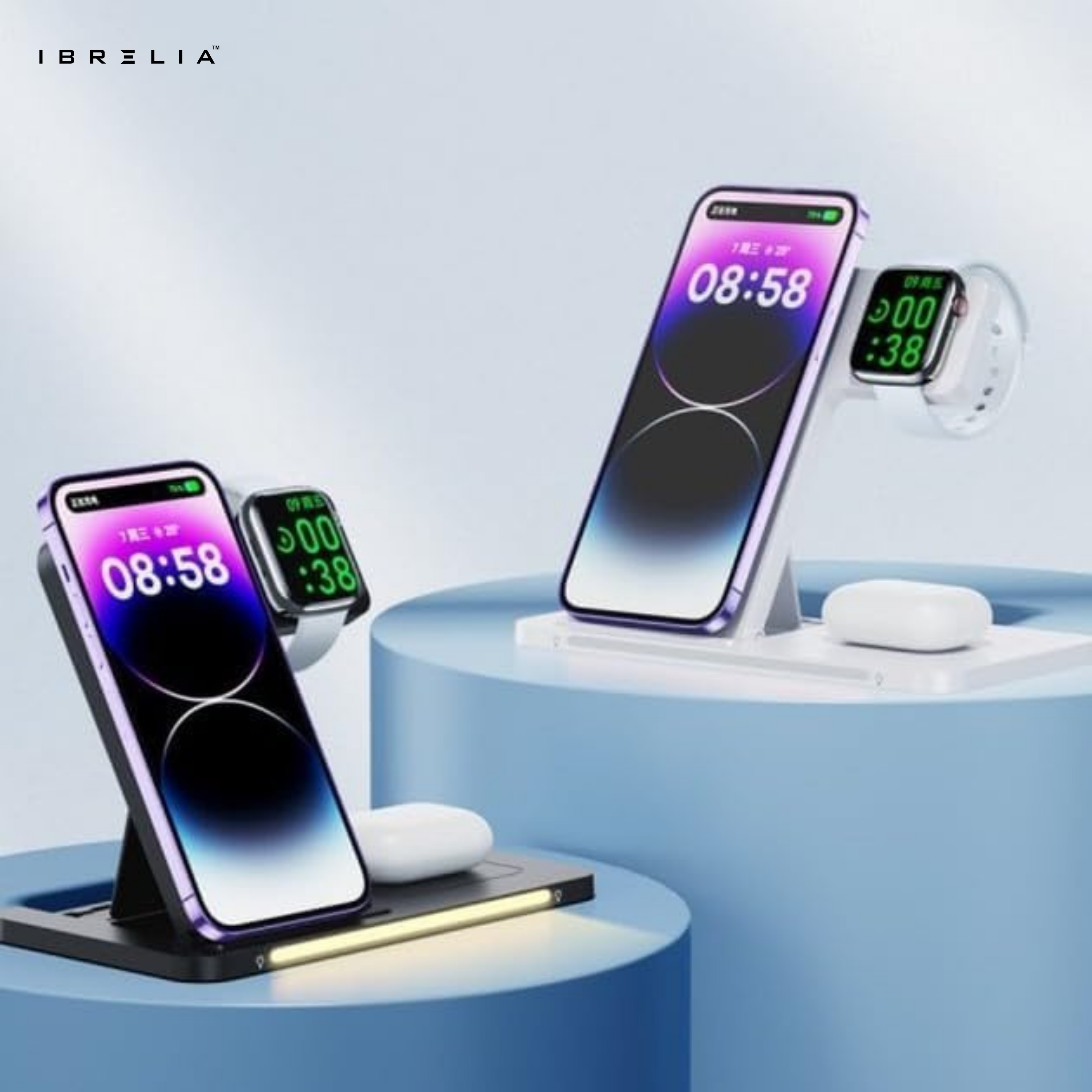 REMAX Minxl Pro 22W 3-in-1 Foldable Wireless Charger RP-W70 | IBRELIA™ IBRELIA