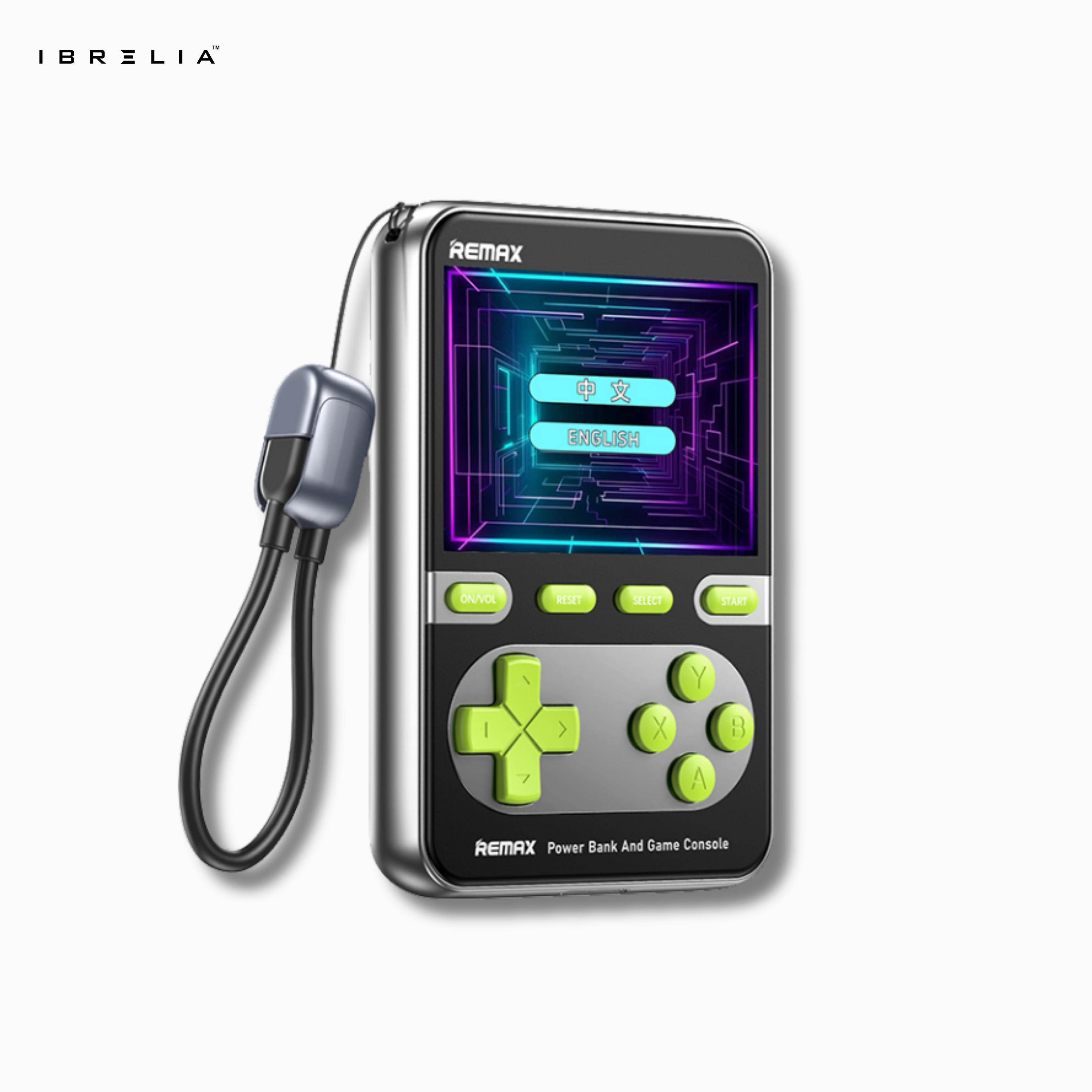 REMAX 20W 2-in-1 Retro Gaming Console Power Bank 10000mAh | Wireless Charging | IBRELIA™