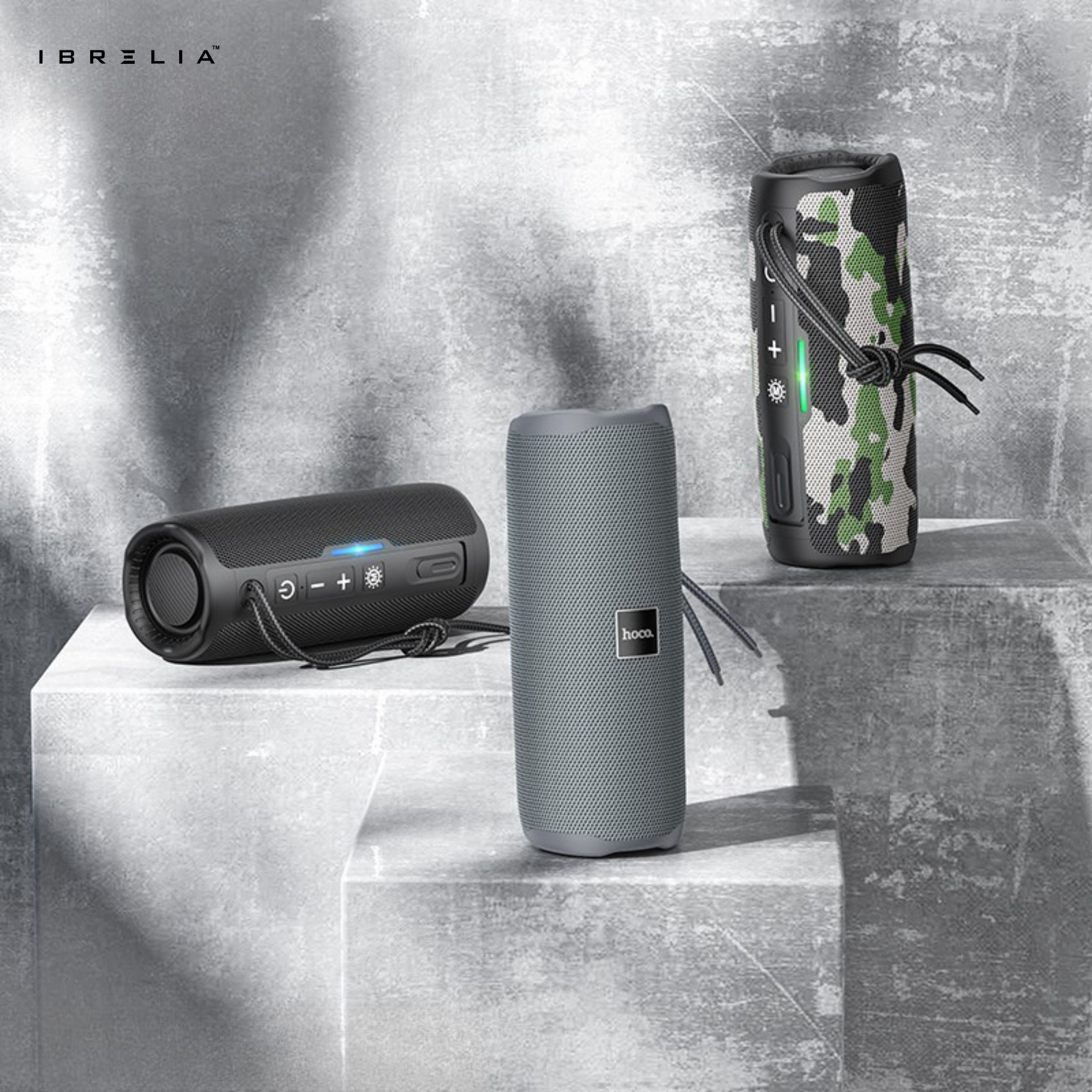 HOCO HC16 Vocal Sports BT Speaker | Dual 5W Drivers | TWS Wireless Sound | Portable Outdoor Speaker | IBRELIA™ IBRELIA