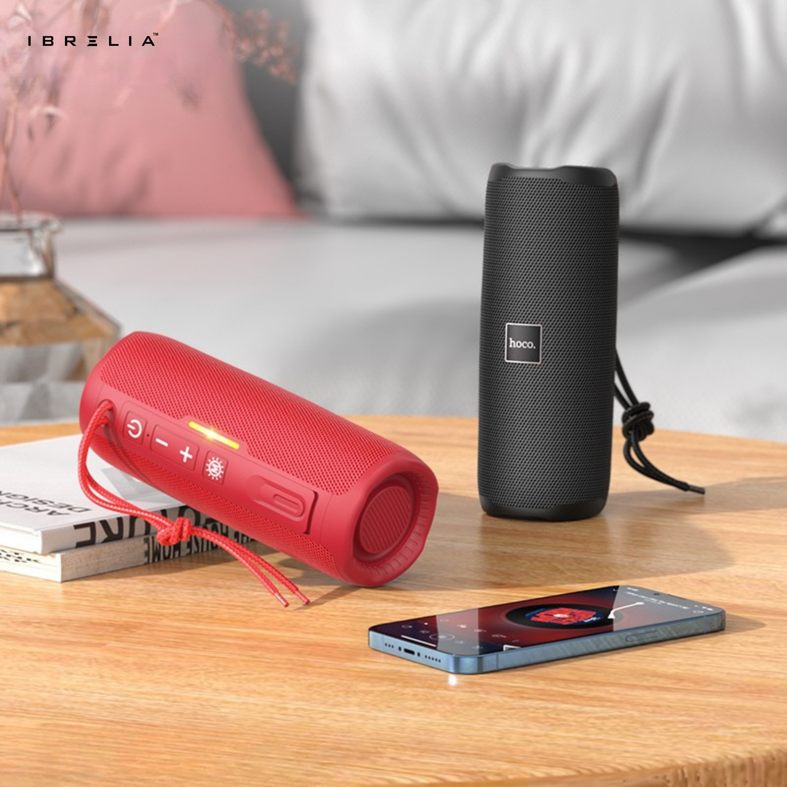 HOCO HC16 Vocal Sports BT Speaker | Dual 5W Drivers | TWS Wireless Sound | Portable Outdoor Speaker | IBRELIA™