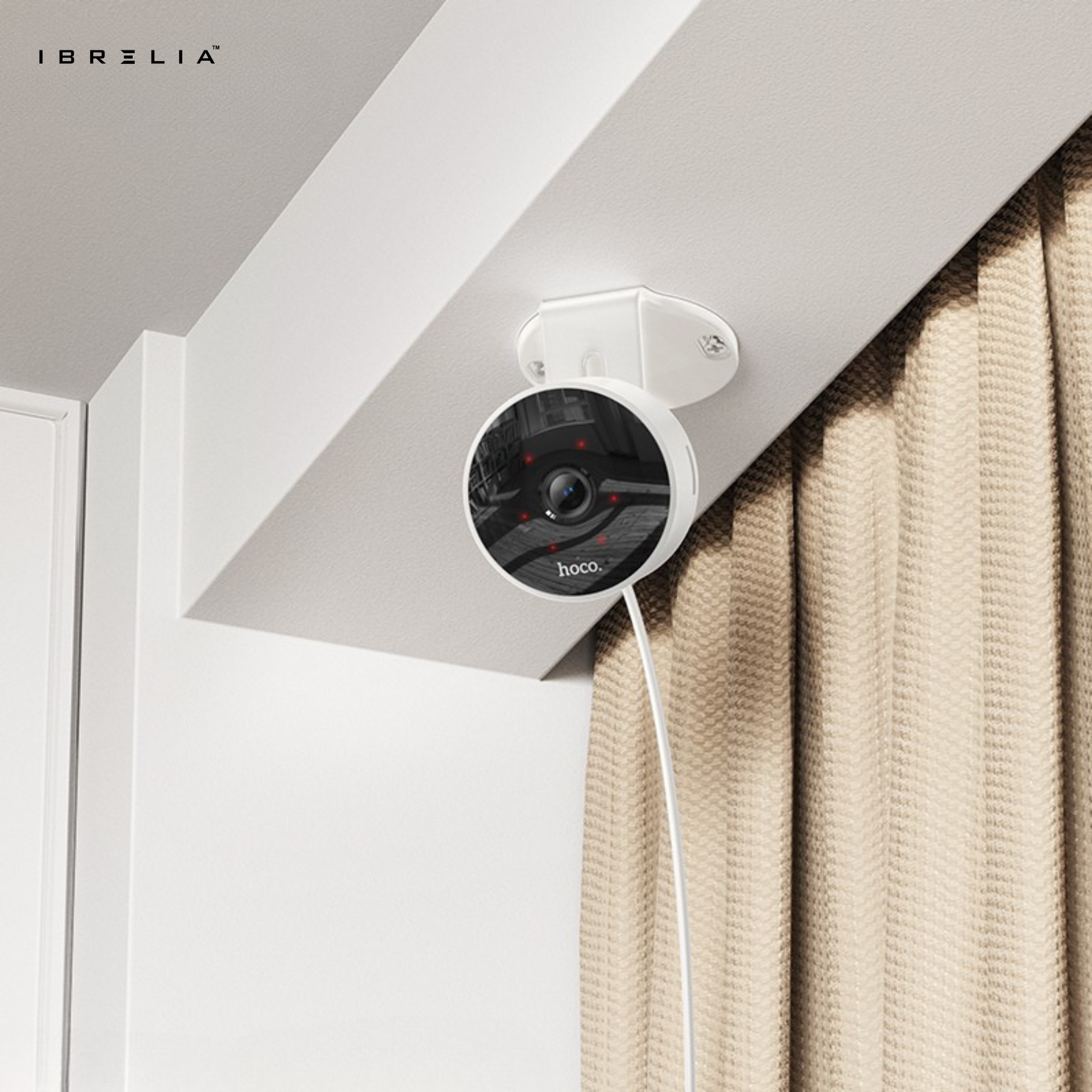 HOCO D7 Indoor Smart HD Camera – 4MP 1440P | IBRELIA™ IBRELIA