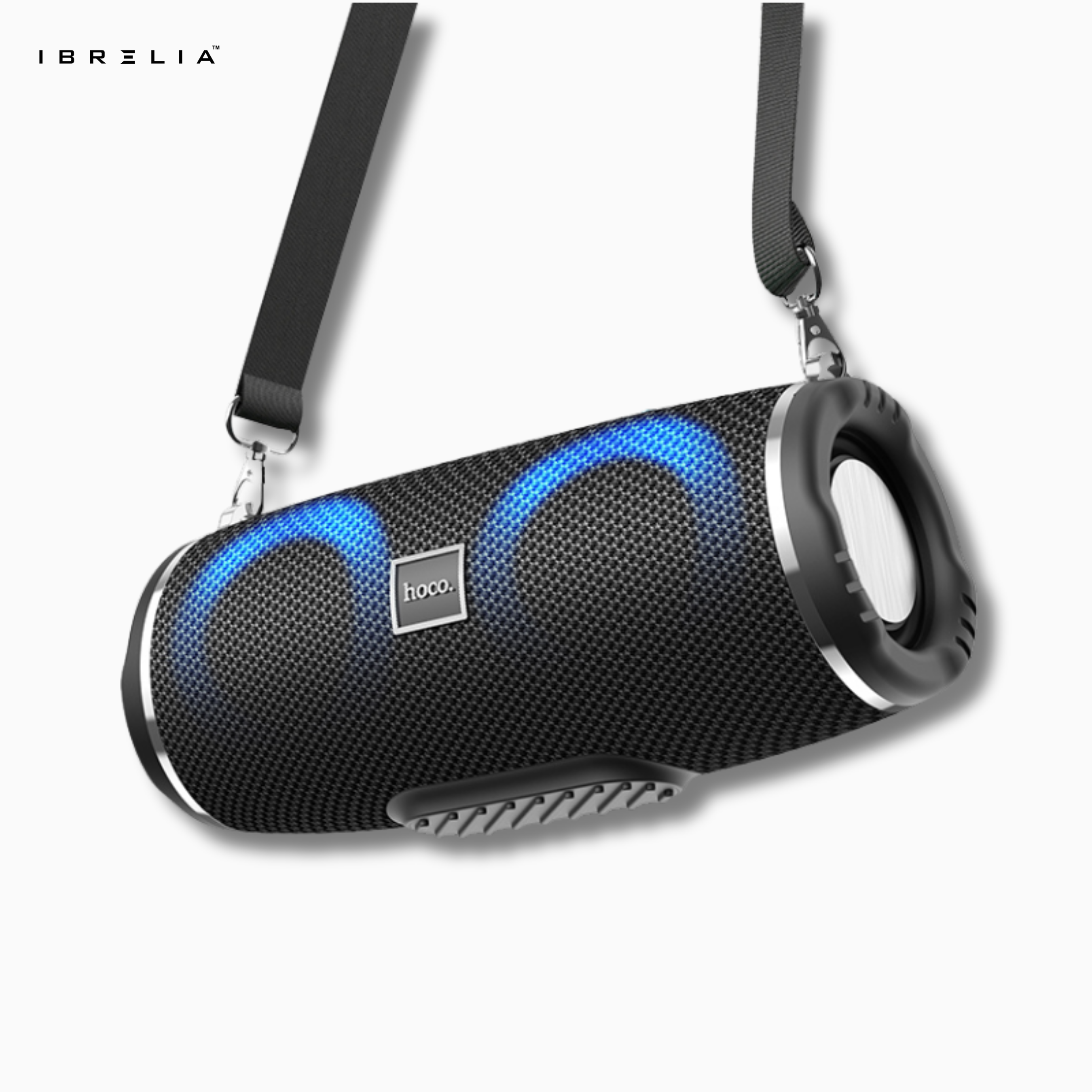 HOCO HC12 Sports BT Speaker – Powerful Dual 5W Portable Wireless Speaker with Colorful Lights | IBRELIA™