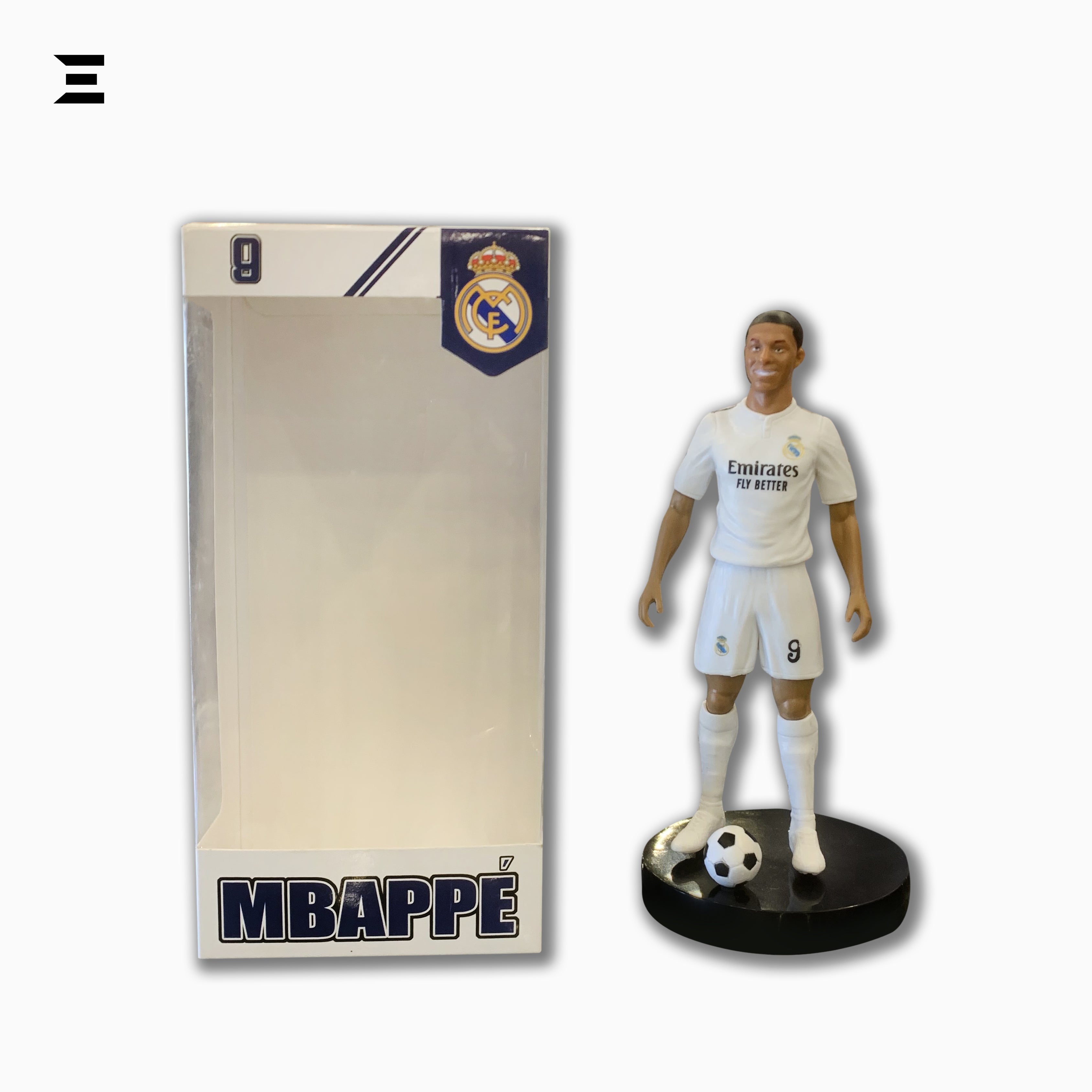 Kylian Mbappé #9 Real Madrid Collectible Football Figure – 8 Inch Sports Figurine | IBRELIA™ IBRELIA