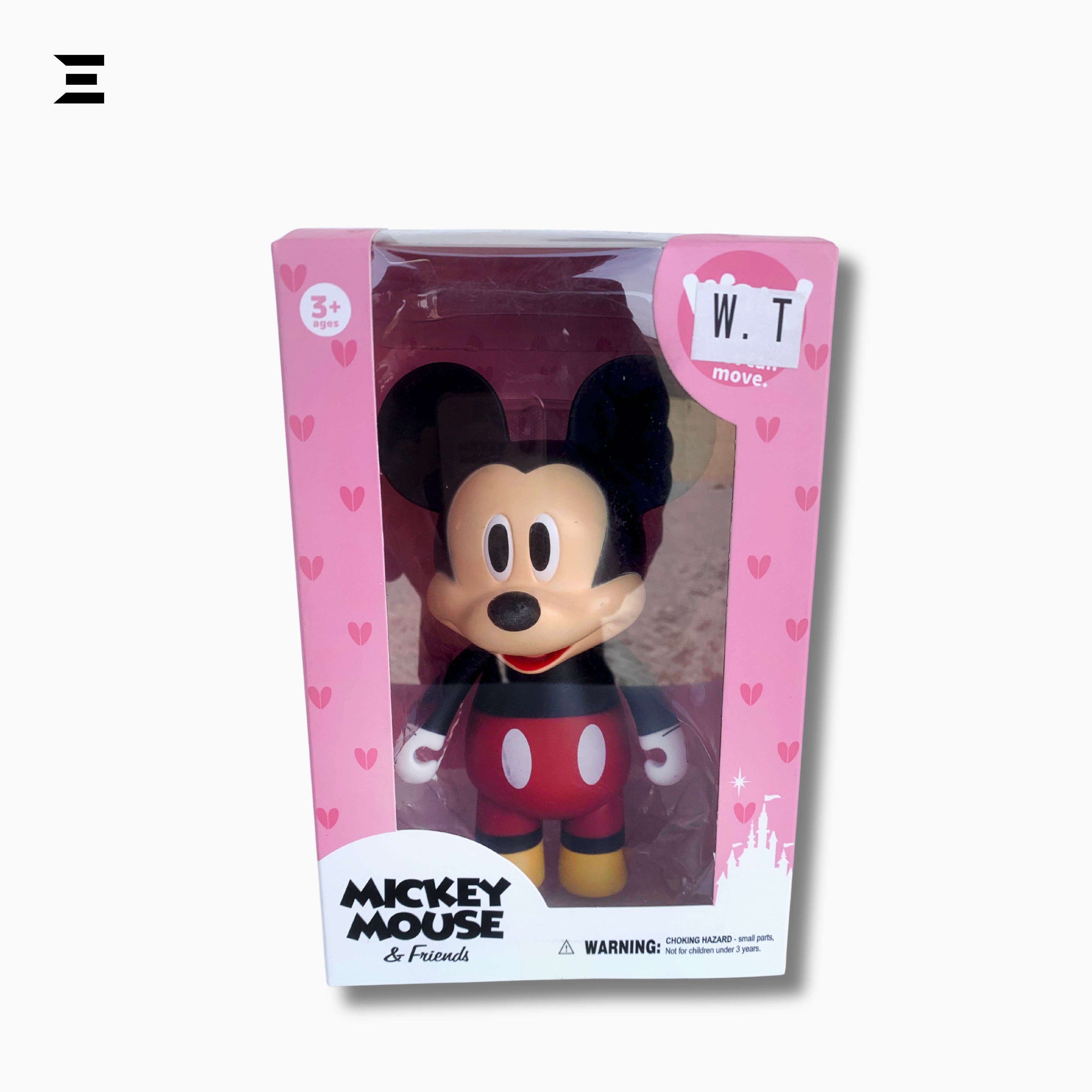 Mickey Mouse Vinyl Figure Toy 7.5 Inch Cartoon Collectible | Mickey Mouse & Friends | IBRELIA™ IBRELIA