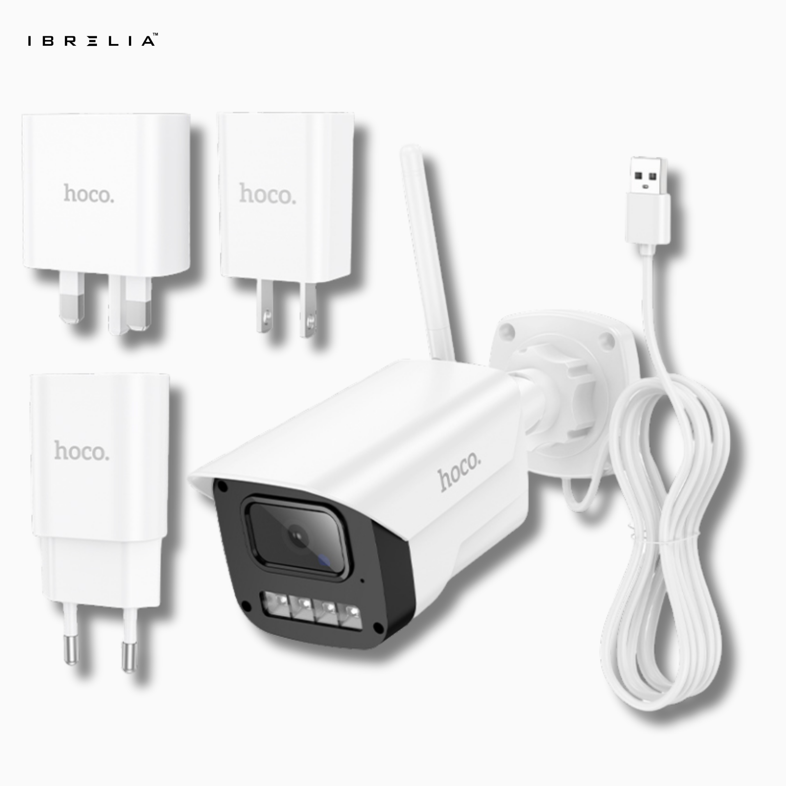 HOCO D4 Outdoor Smart HD Camera – 1080P Full HD | IBRELIA™ IBRELIA