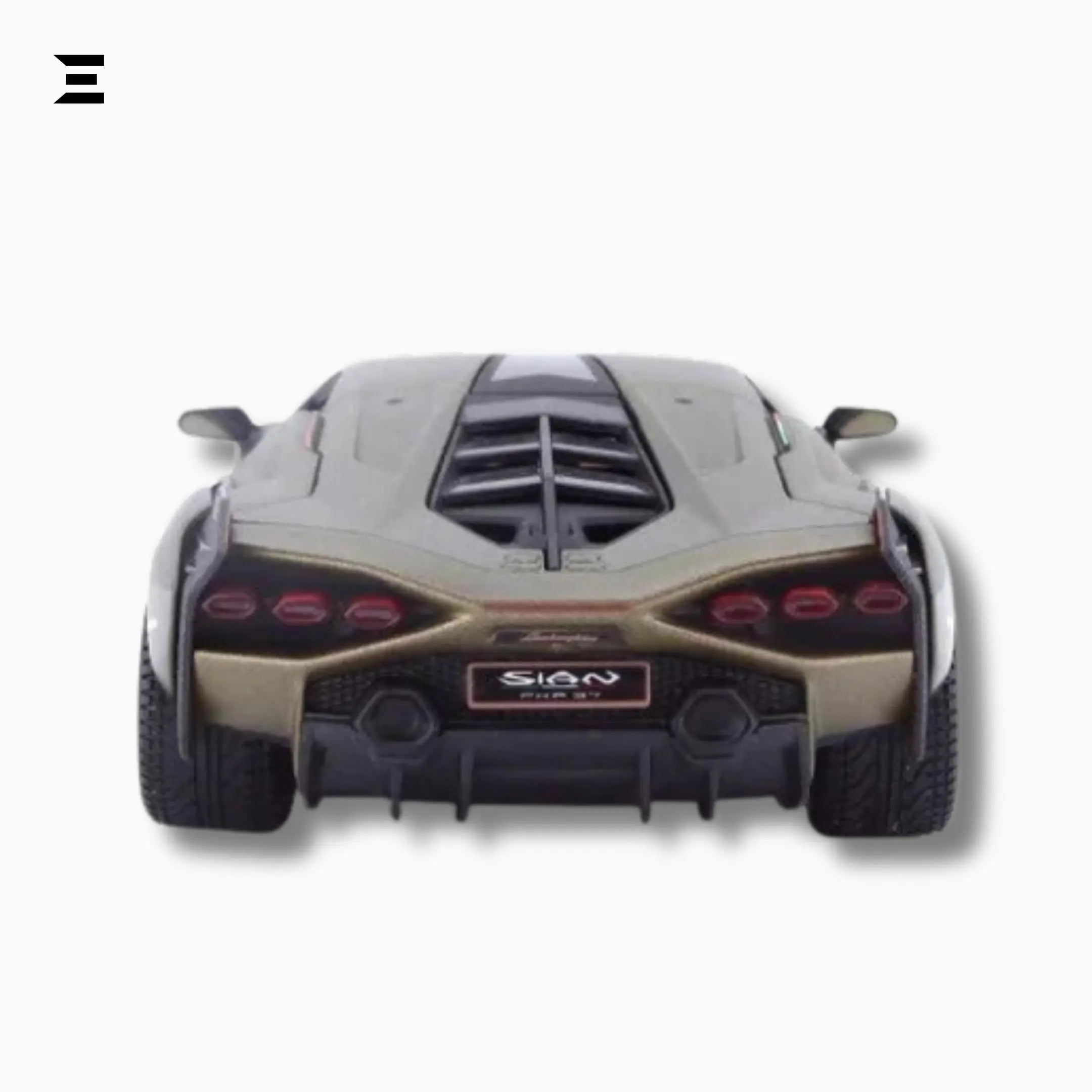 Bburago 1:24 Lamborghini Sián FKP 37 – Matte Green Die - Cast Model - IBRELIA