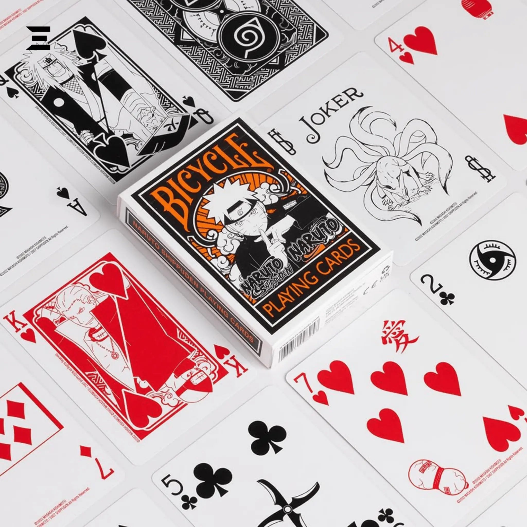 Bicycle® Naruto Shippuden Playing Cards – Limited Anime Edition (54 Cards) | IBRELIA™ Collectibles - IBRELIA
