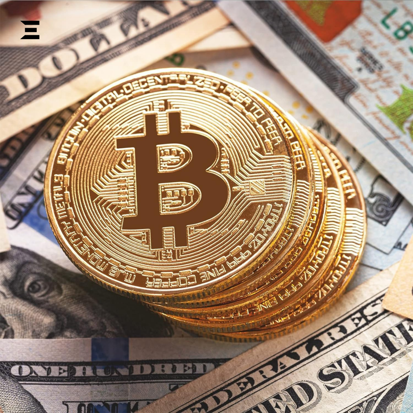 Gold Bitcoin Collectible Coin – 24K Gold Plated Limited Edition with Case IBRELIA