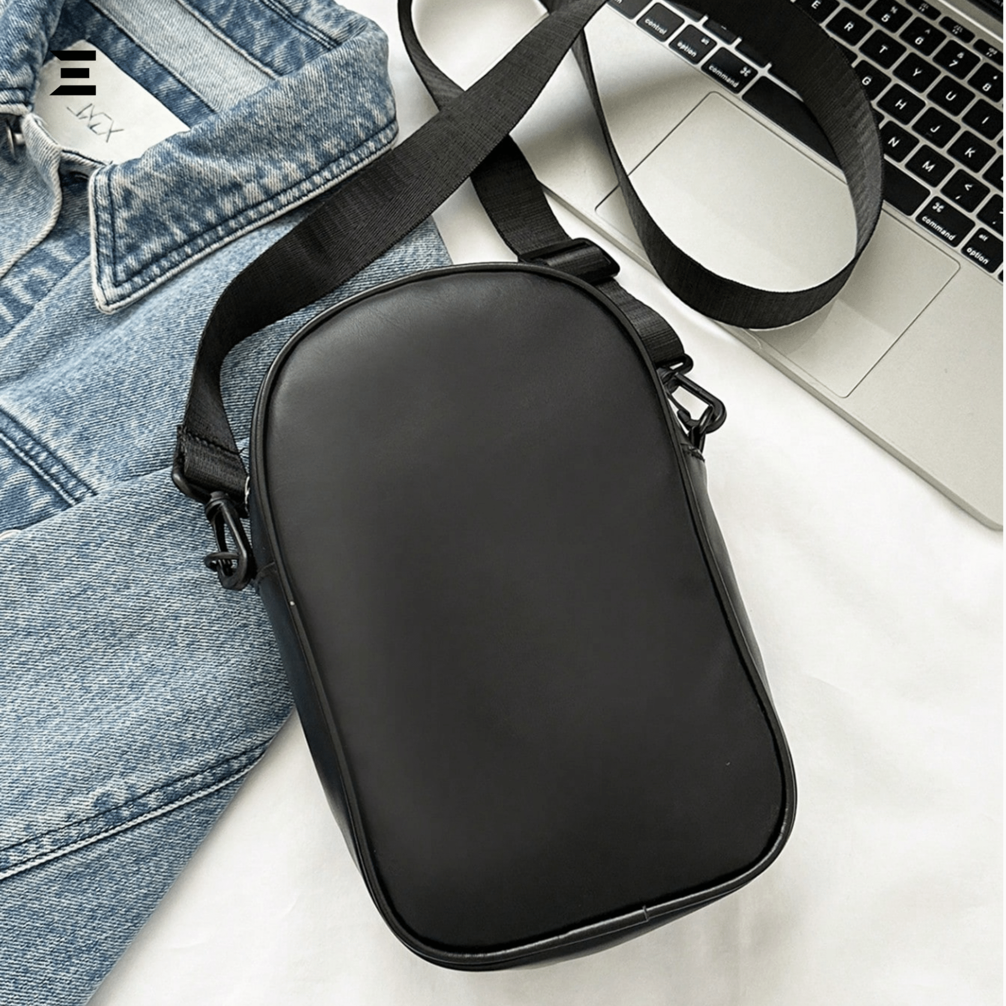 Scream Ghostface Crossbody Bag – Gothic Skull Shoulder Purse (Black) | IBRELIA™ - IBRELIA