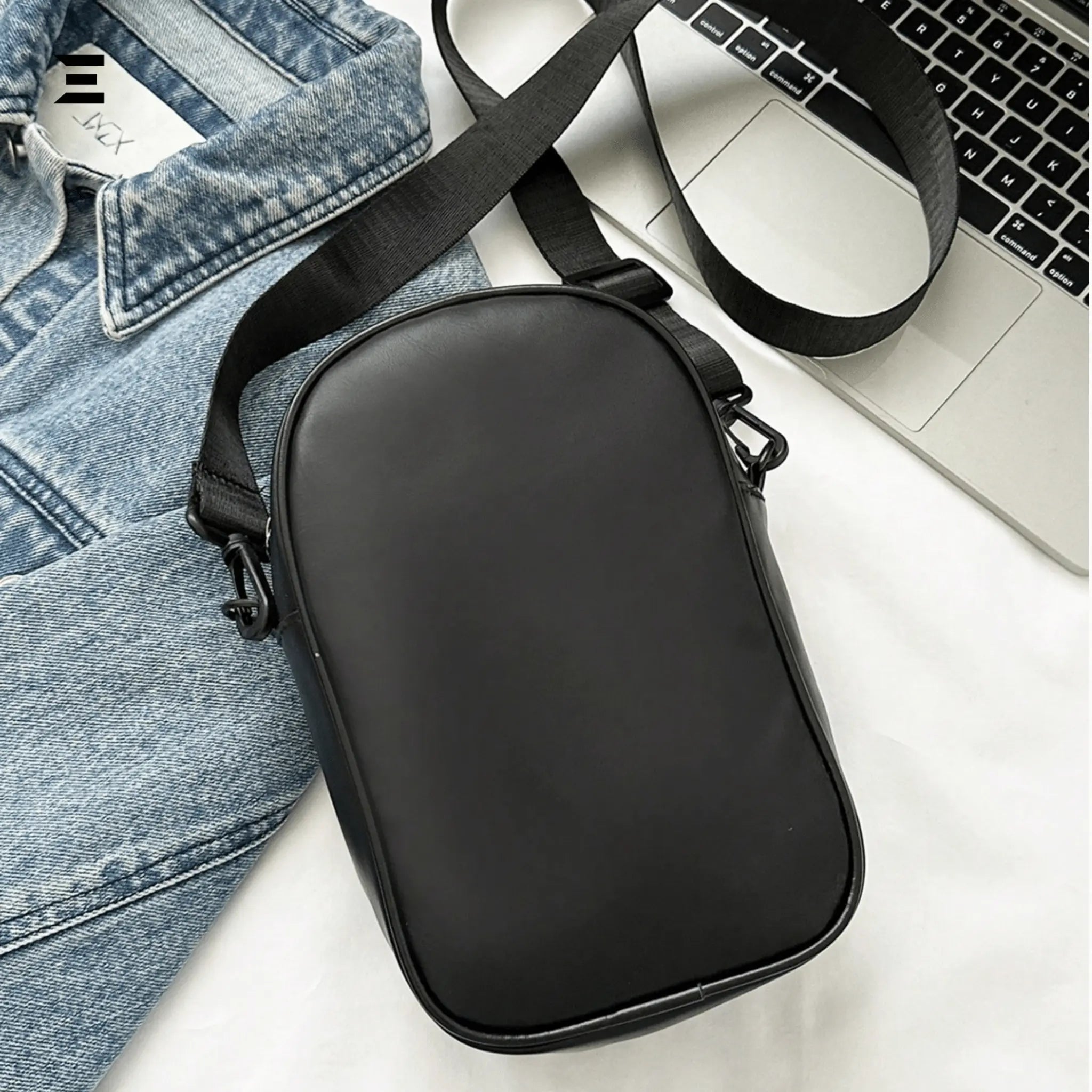 Scream Ghostface Crossbody Bag – Gothic Skull Shoulder Purse (Black) | IBRELIA™ - IBRELIA