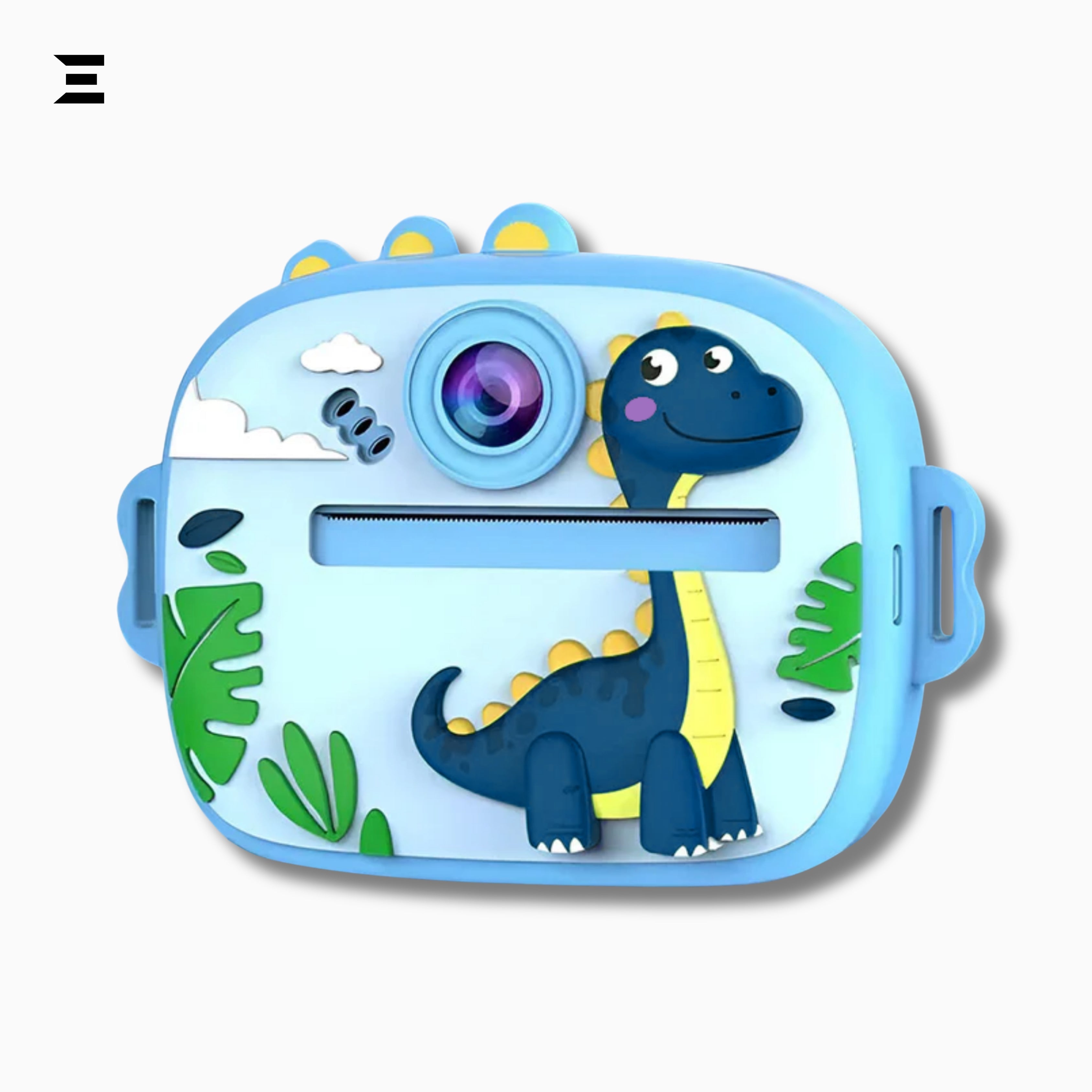 Kids Digital Mini Instant Print Camera with Thermal Paper – Cartoon Dinosaur Camera Toy | IBRELIA™ IBRELIA