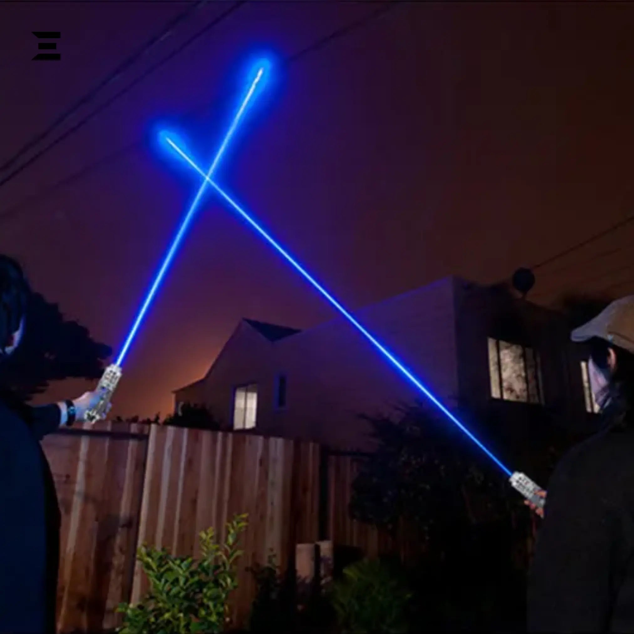 High - Power Blue Laser Pointer Kit – 500mW 450nm Heavy Duty - IBRELIA