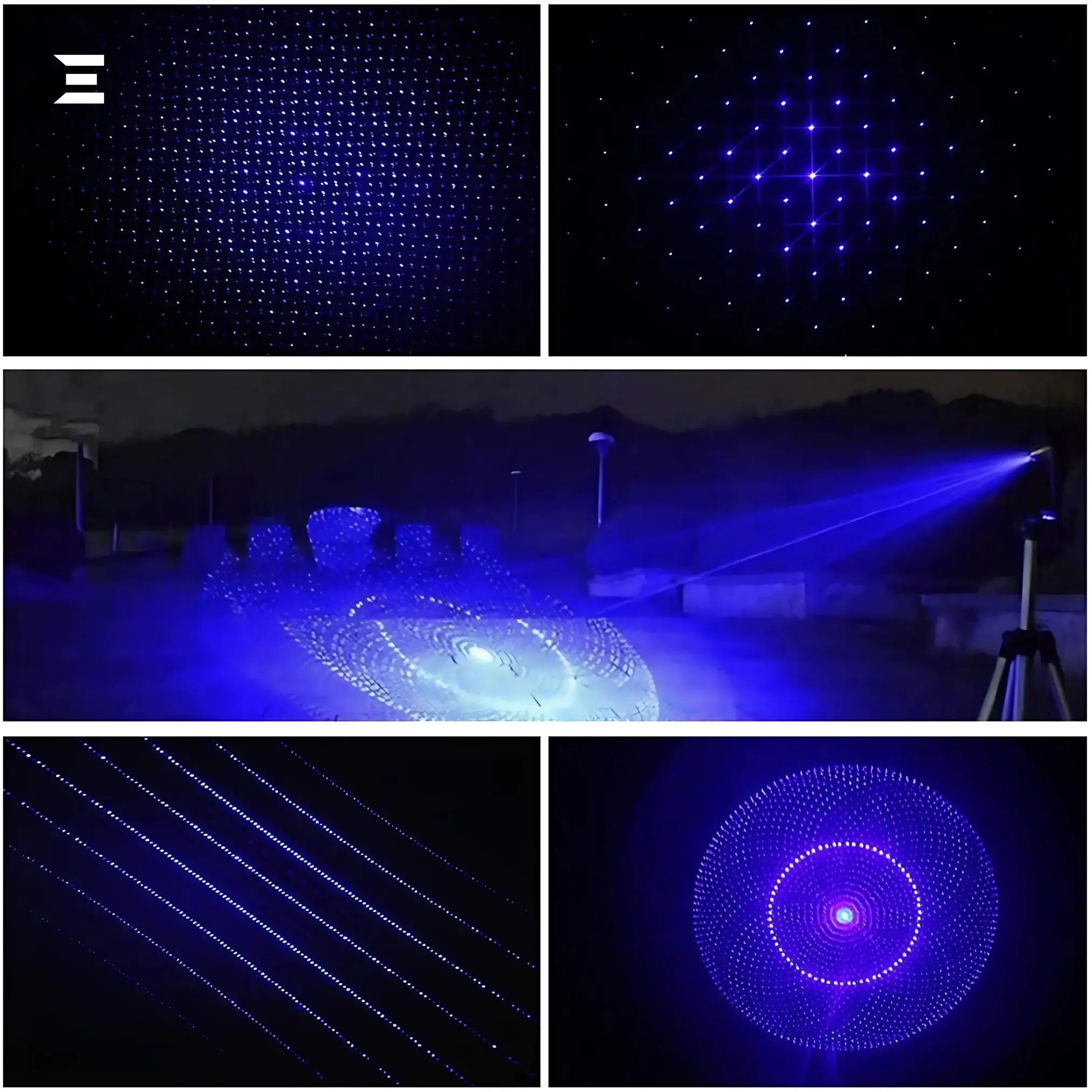 High - Power Blue Laser Pointer Kit – 500mW 450nm Heavy Duty - IBRELIA