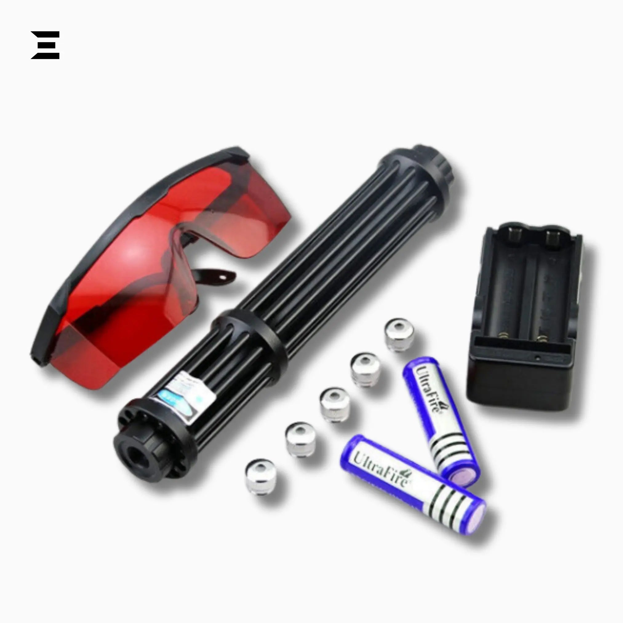 High - Power Blue Laser Pointer Kit – 500mW 450nm Heavy Duty - IBRELIA