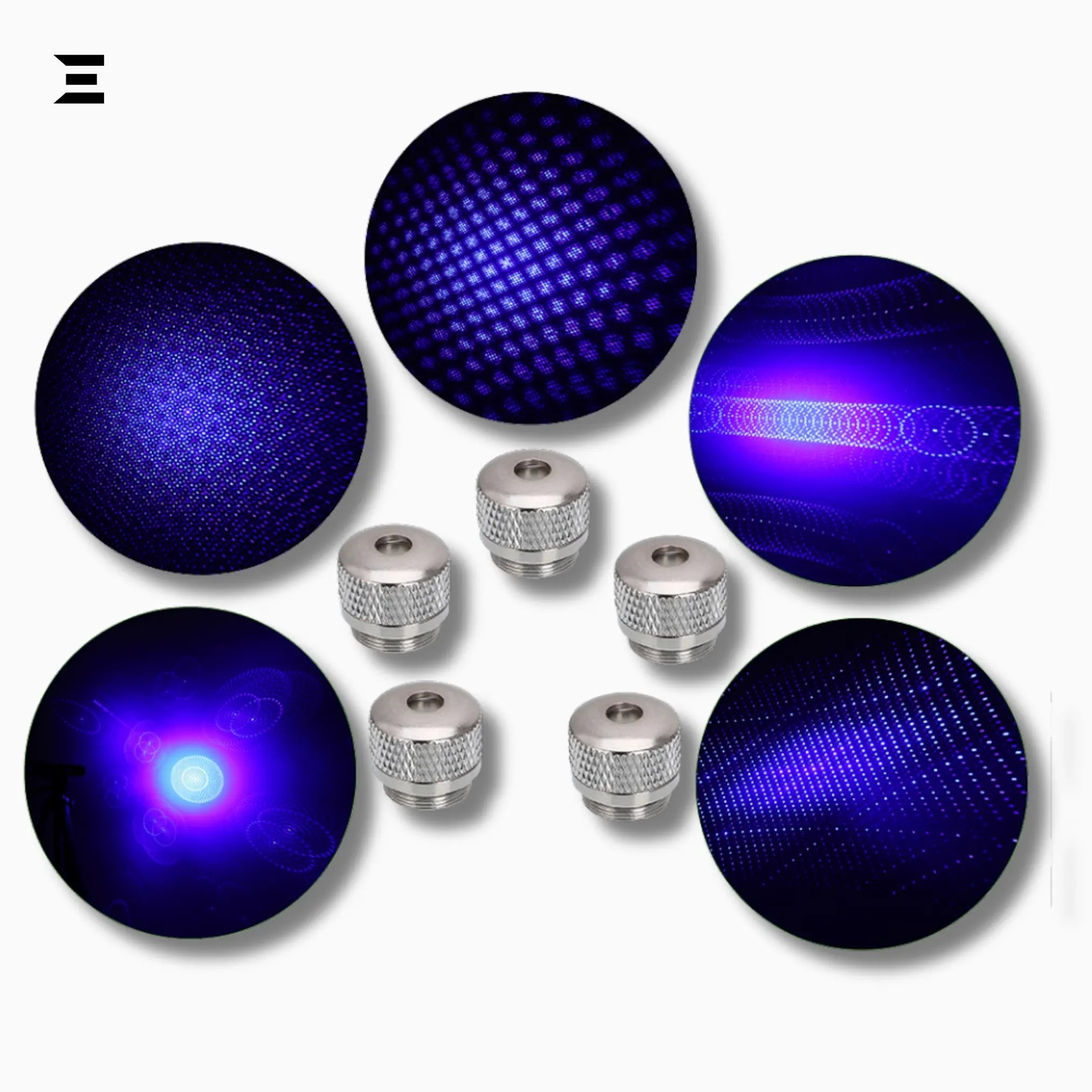 High - Power Blue Laser Pointer Kit – 500mW 450nm Heavy Duty - IBRELIA
