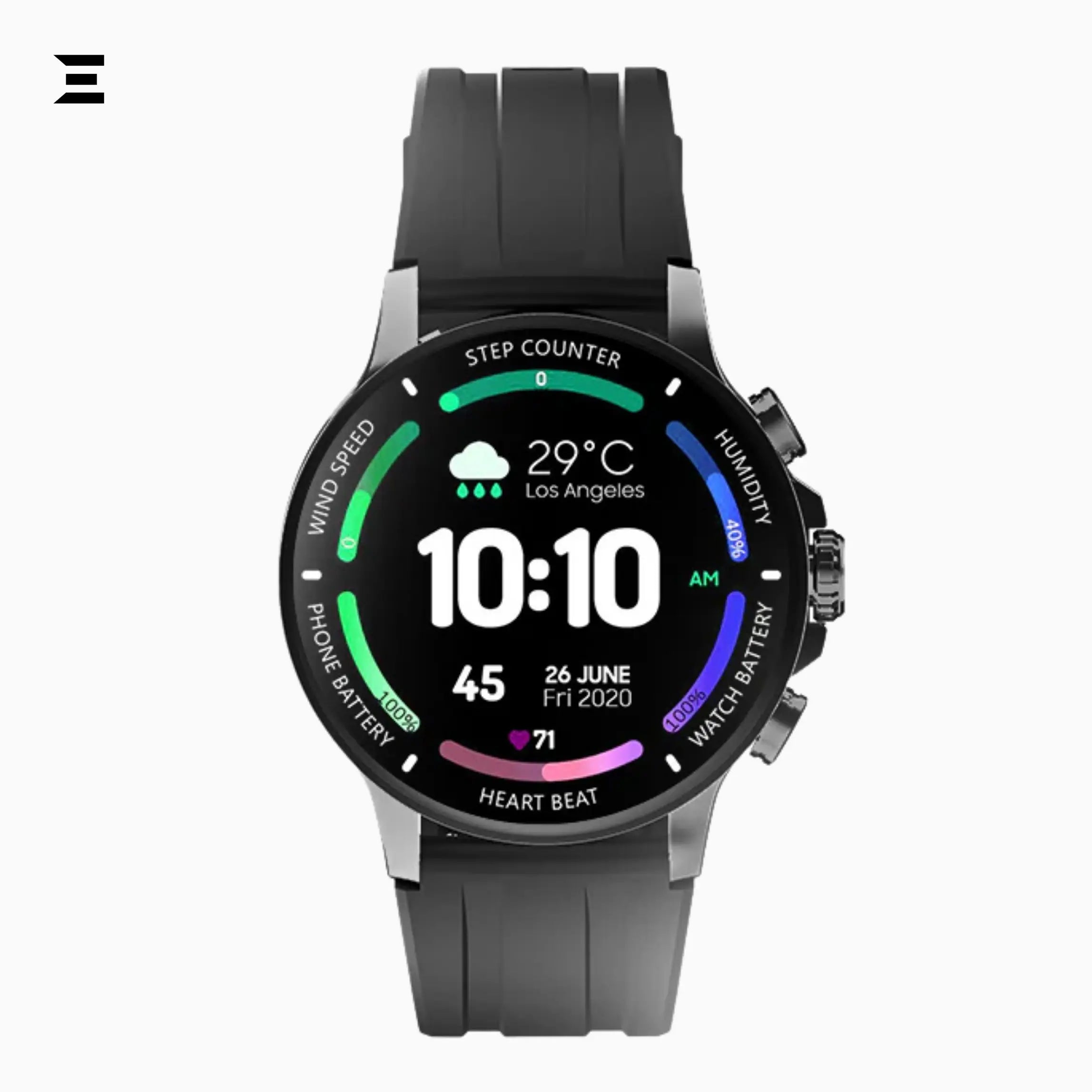 Faster Nerv Watch 3 Pro SE Smartwatch – 1.6" AMOLED, IP68, Fitness & Health Tracking - IBRELIA