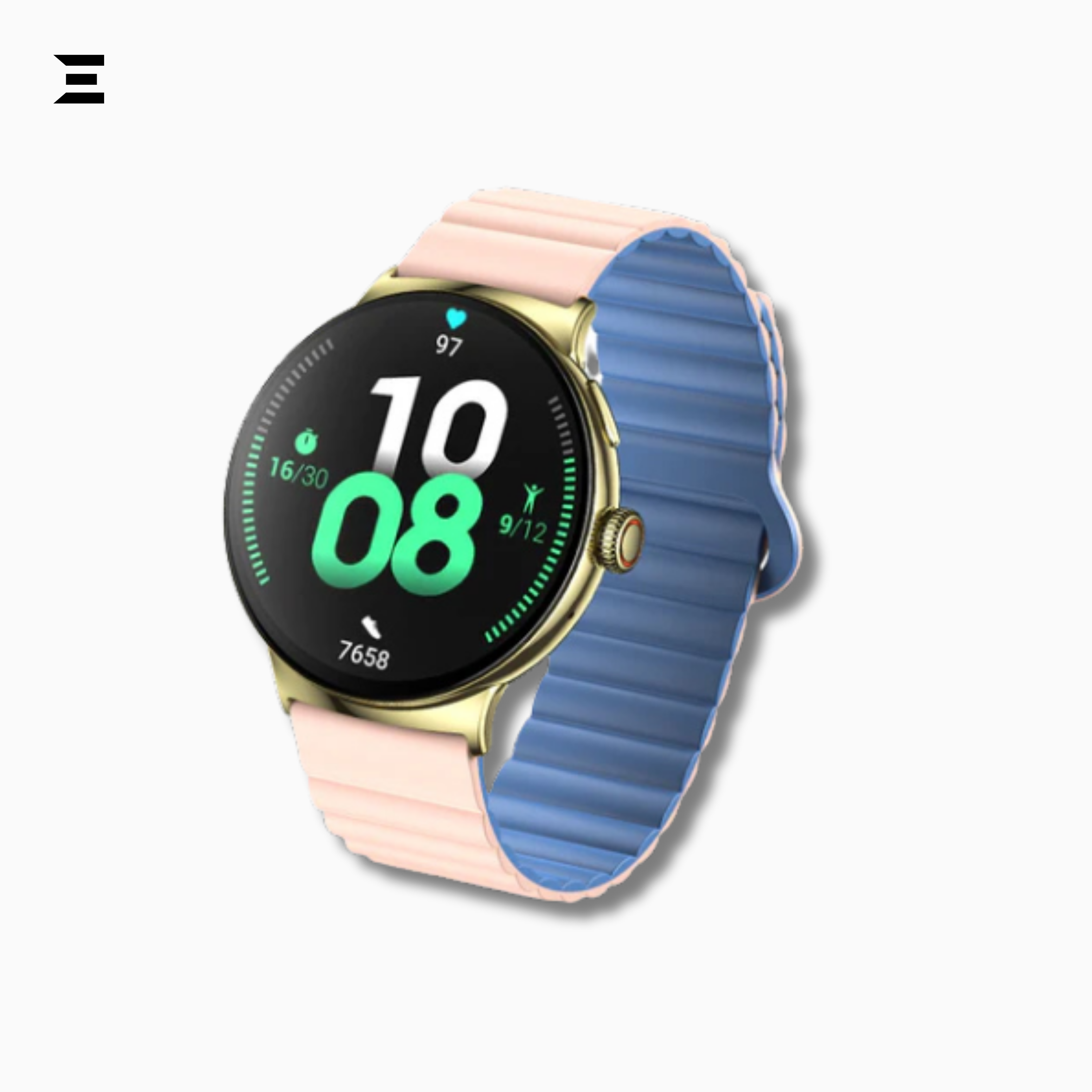 Faster Nerv 4 Pro Smartwatch – 1.43" AMOLED, Bluetooth Calling, IP68 IBRELIA