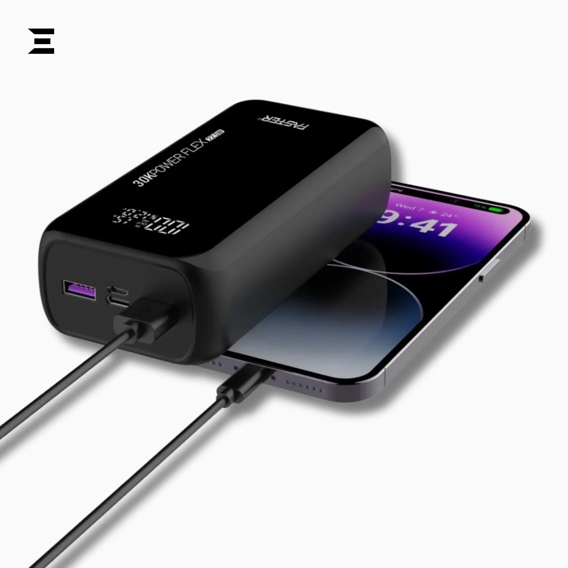 PF 30K Power Bank – 30000mAh, 22.5W Fast Charging, PD20W, Dual Output - IBRELIA