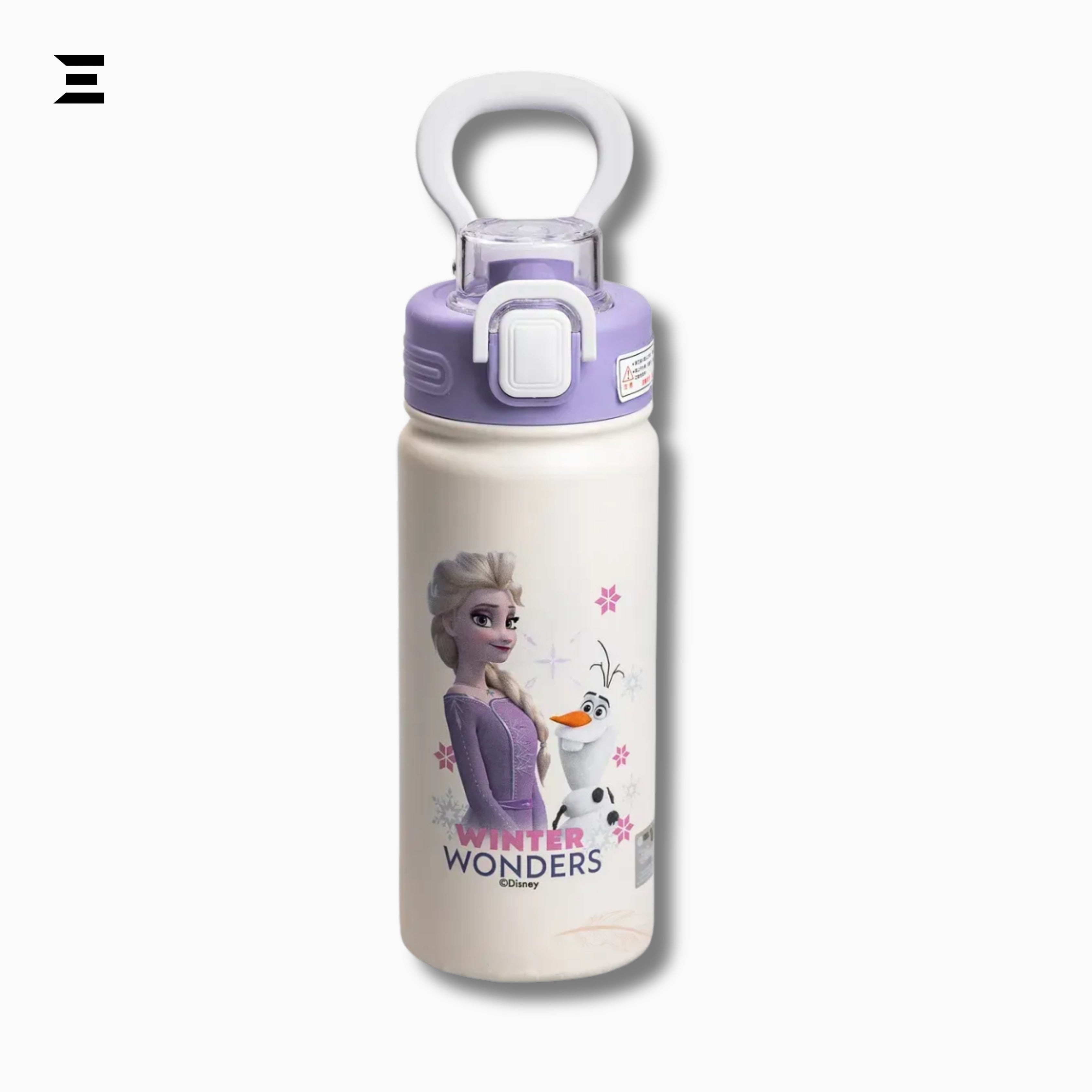 Disney Frozen Kids Water Bottle 500ml – Elsa & Olaf Stainless Steel Flask | IBRELIA™