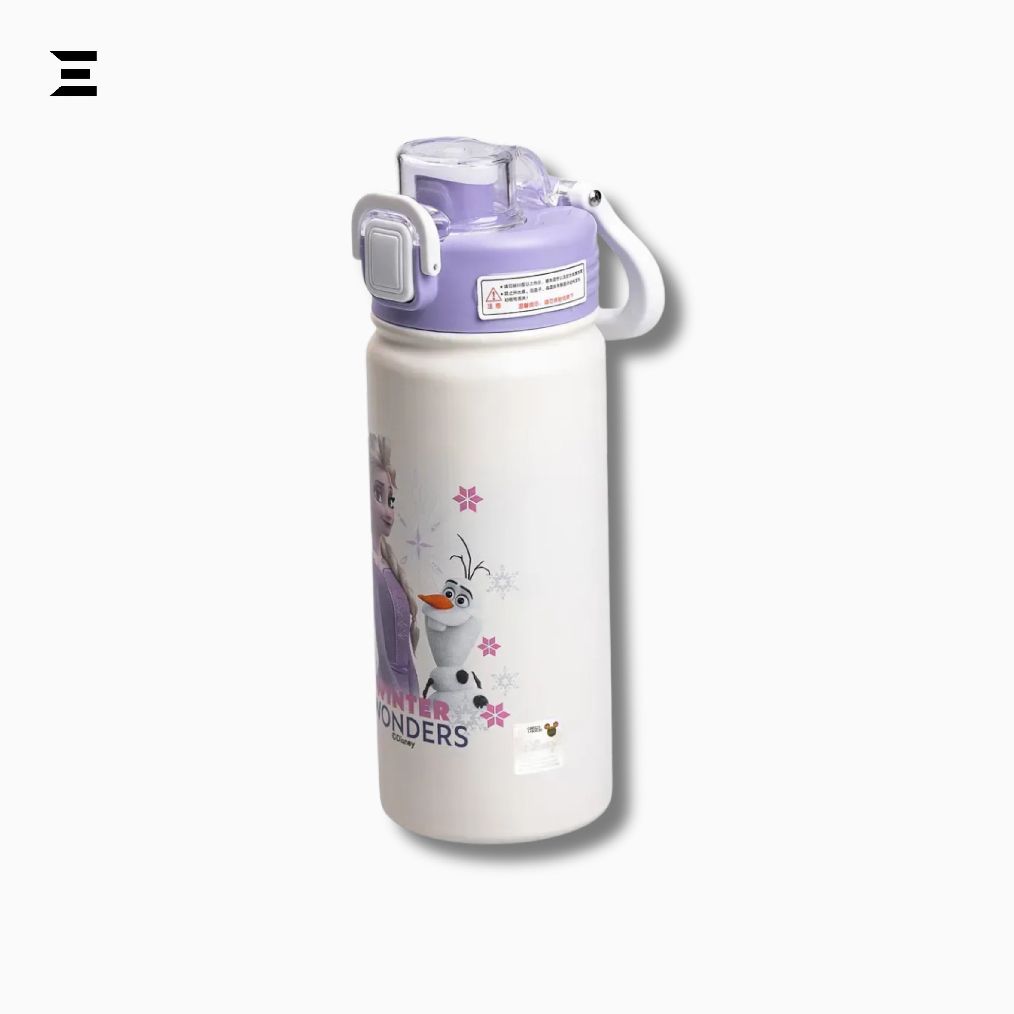 Disney Frozen Kids Water Bottle 500ml – Elsa & Olaf Stainless Steel Flask | IBRELIA™