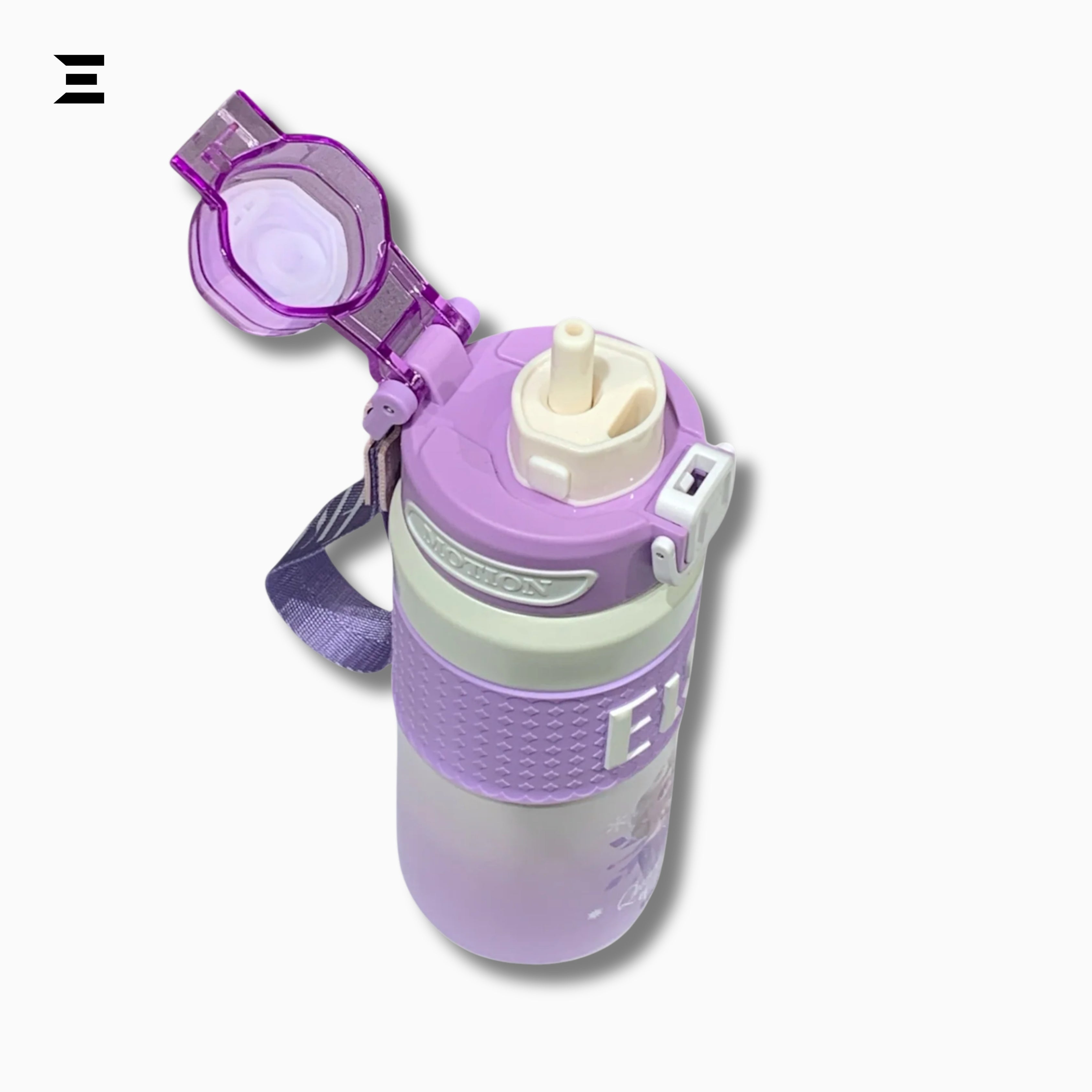 Disney Frozen Elsa Kids Water Bottle 550ml – Flip Lid Straw Bottle | IBRELIA™