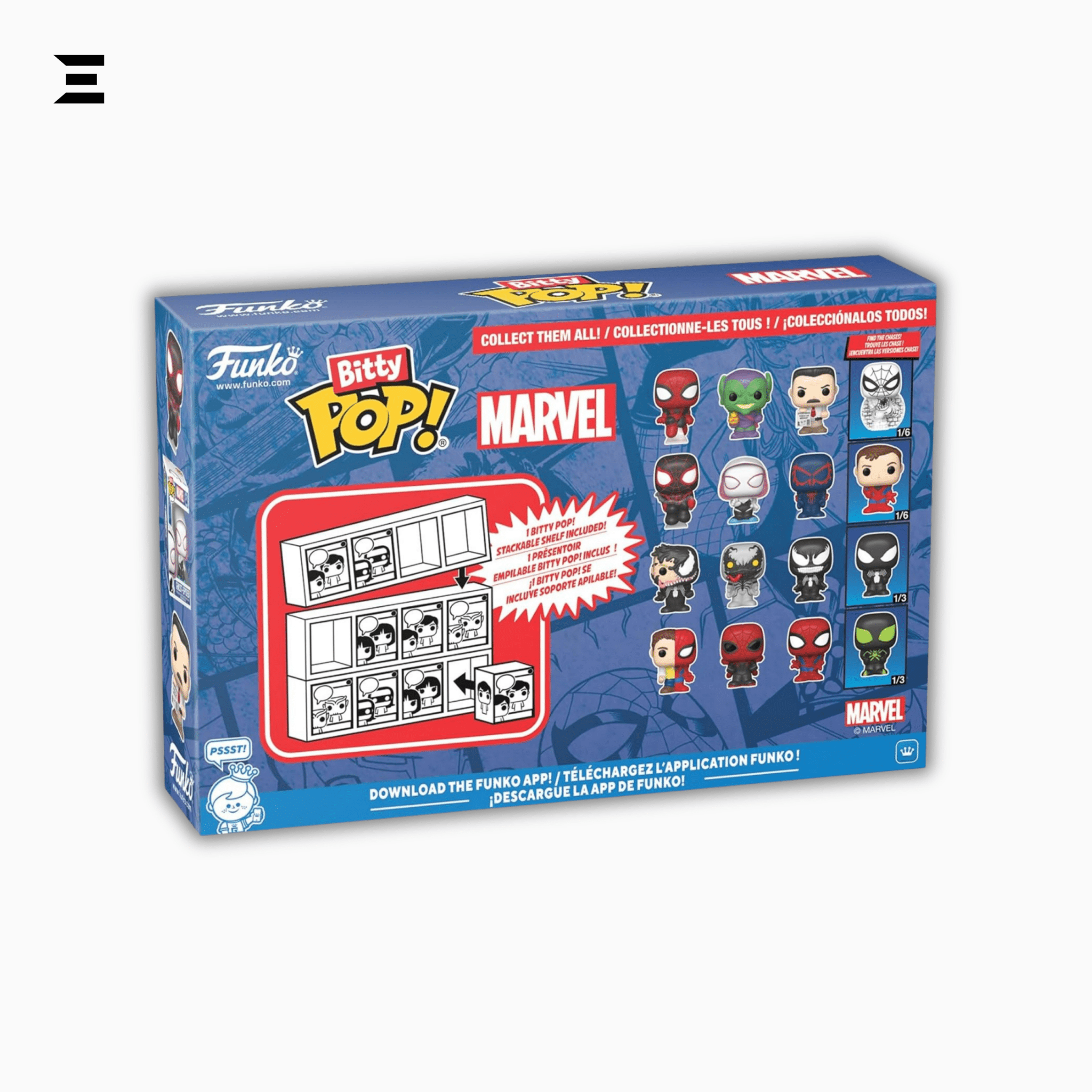 Funko Bitty Pop! Spider - Man 4 - Pack – Miles Morales, Ghost - Spider, Spider - Man 2099 & Mystery Mini | IBRELIA™ Collectibles - IBRELIA