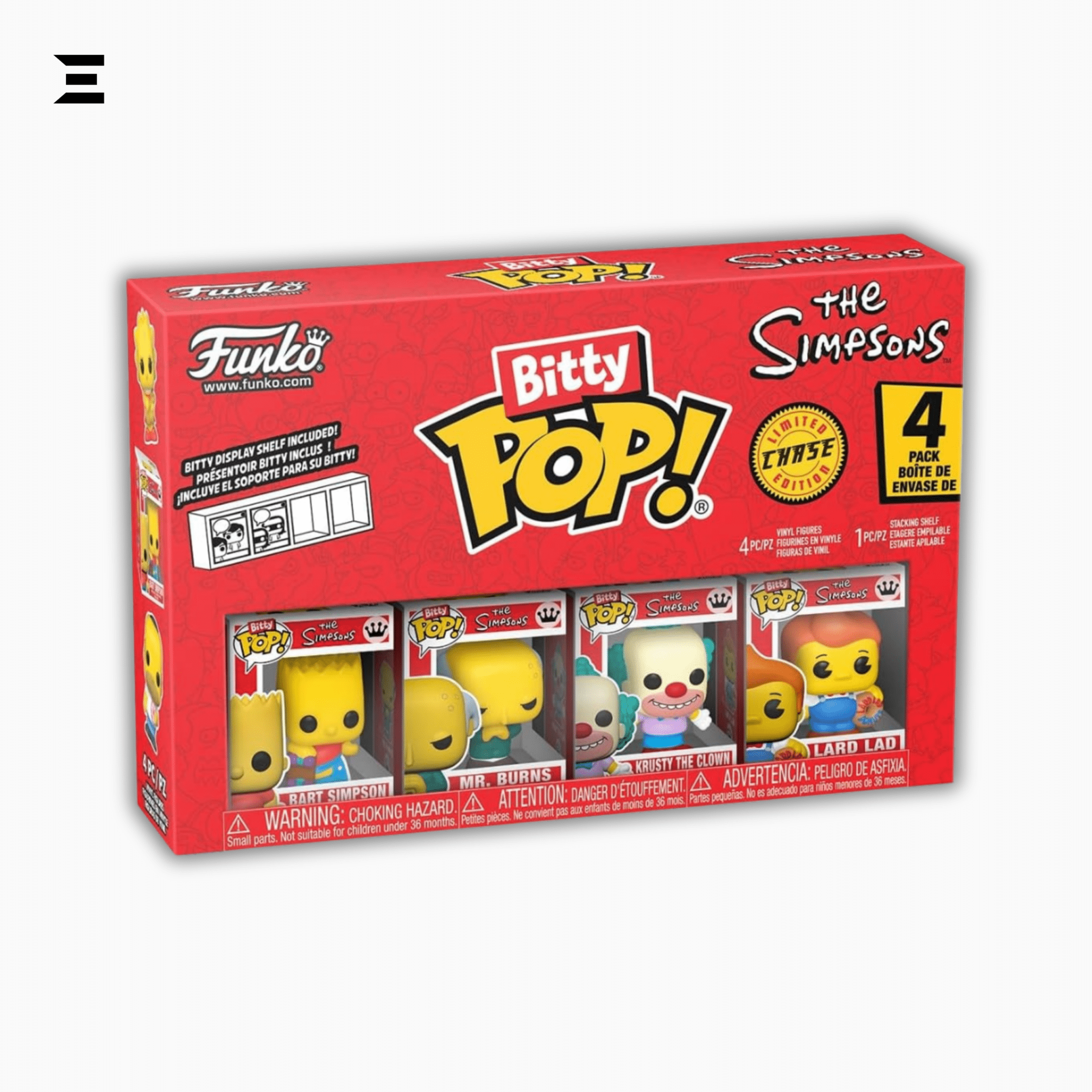 Funko Bitty Pop! The Simpsons 4 - Pack – Bart, Mr. Burns, Krusty & Mystery Mini | IBRELIA™ Collectibles - IBRELIA