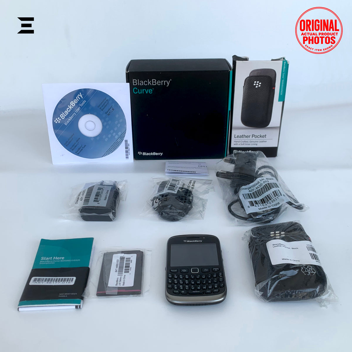 BlackBerry Curve 9320 Piano Black | Pre-Owned | Europe QWERTY | Original Box & Complete Accessories