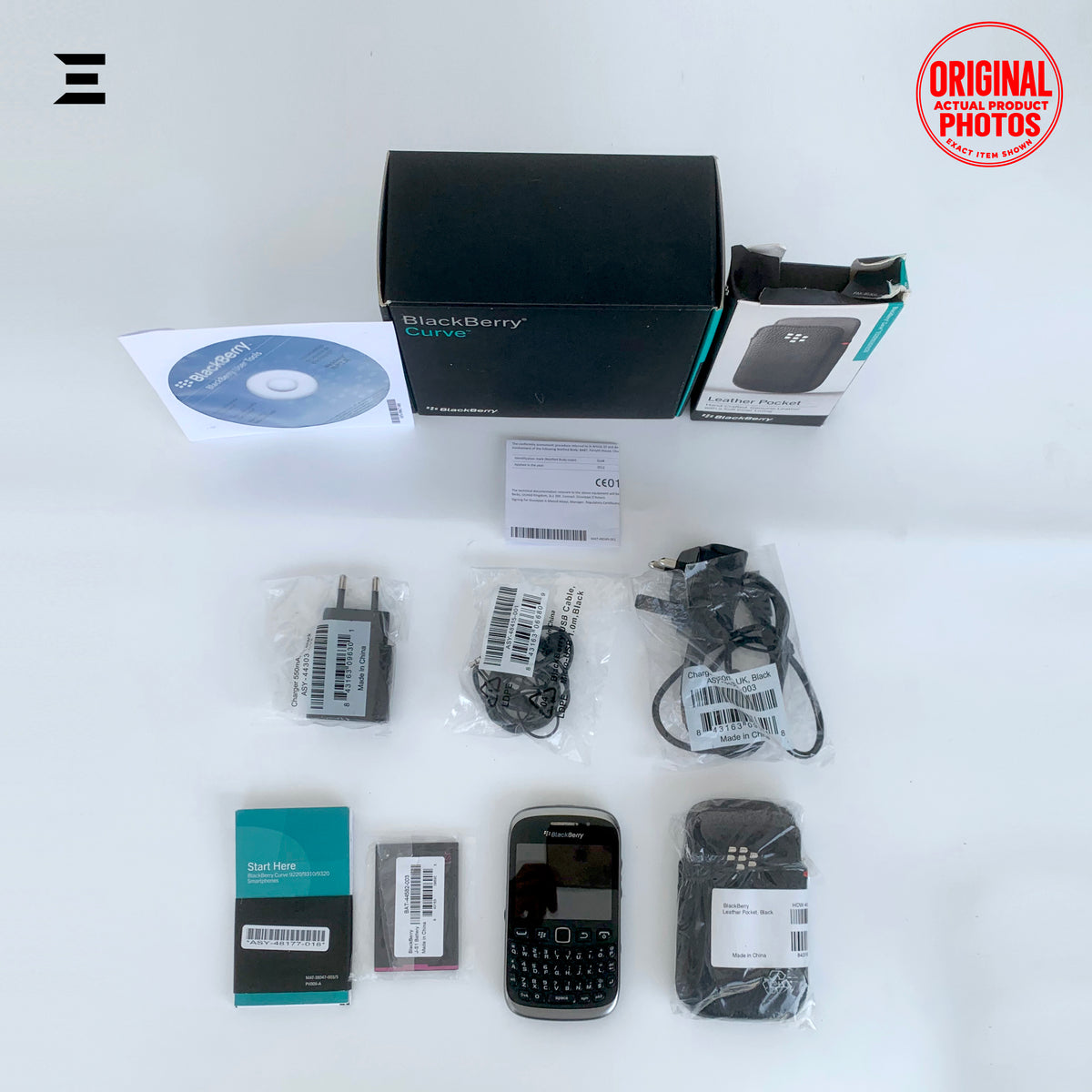 BlackBerry Curve 9320 Piano Black | Pre-Owned | Europe QWERTY | Original Box & Complete Accessories