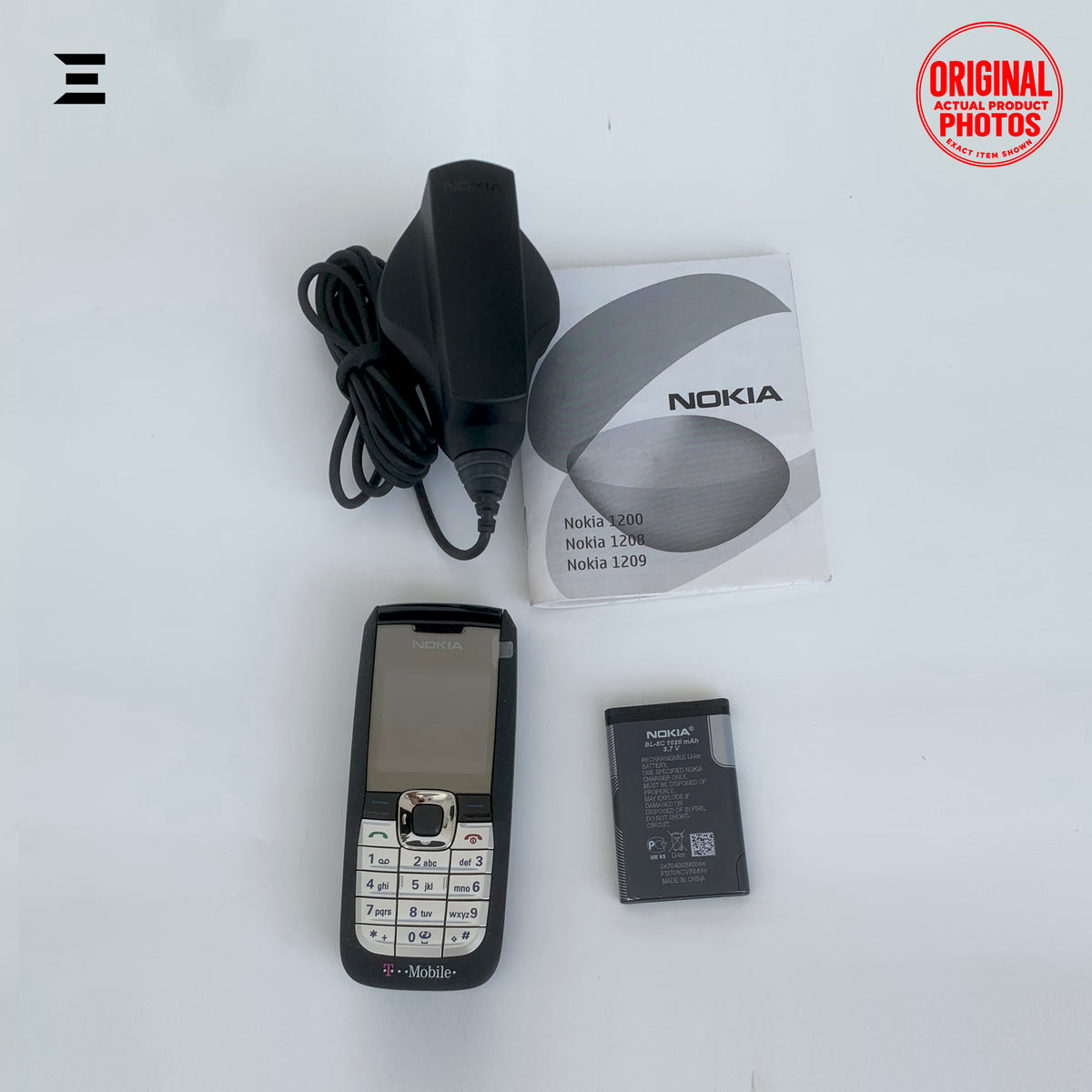 Nokia 2610 T-Mobile | Pre-Owned | With Accessories | Nokia 1208 Box Used for Packing