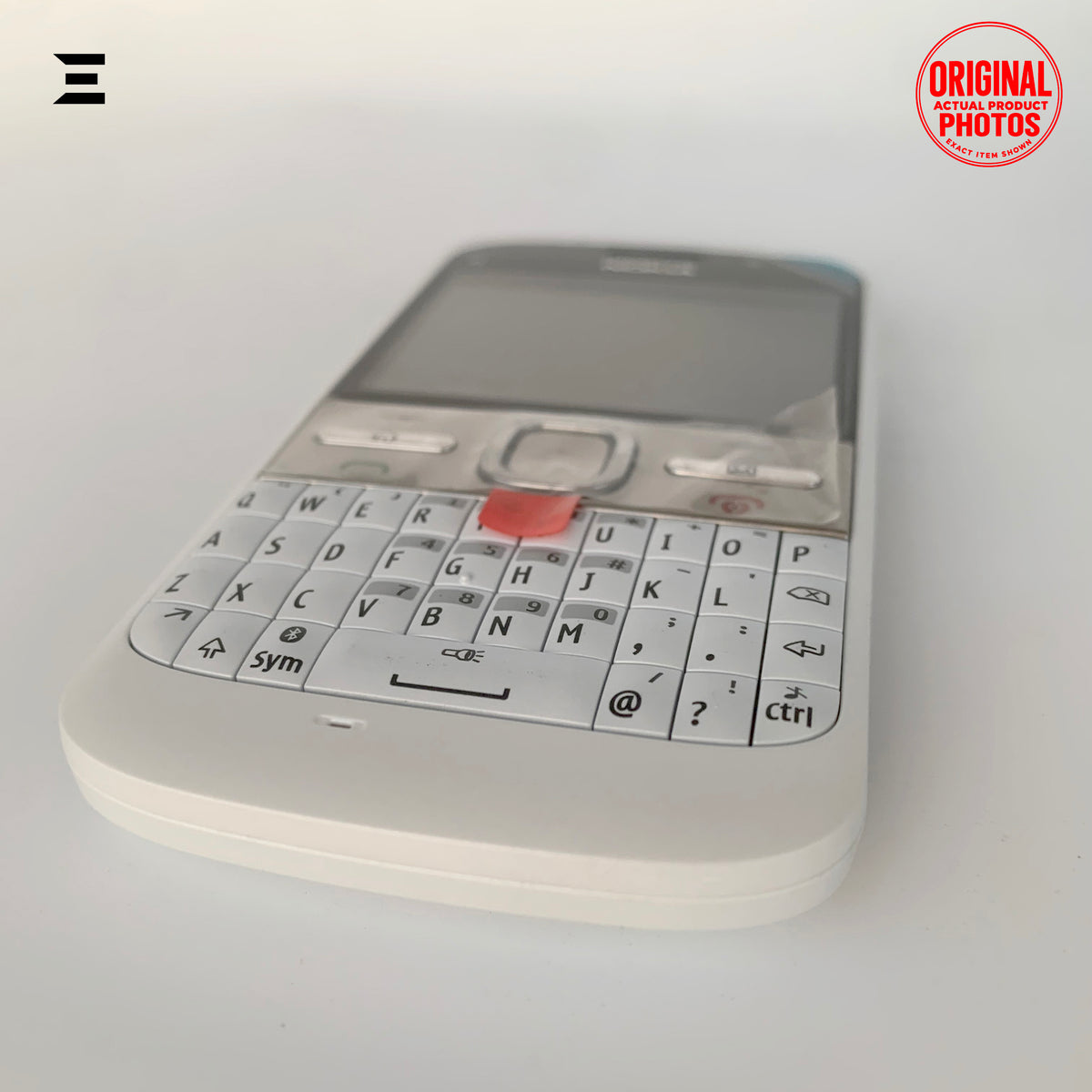 Nokia E5 White | Brand New | Original Nokia QWERTY Phone | Phone Only – No Accessories Included