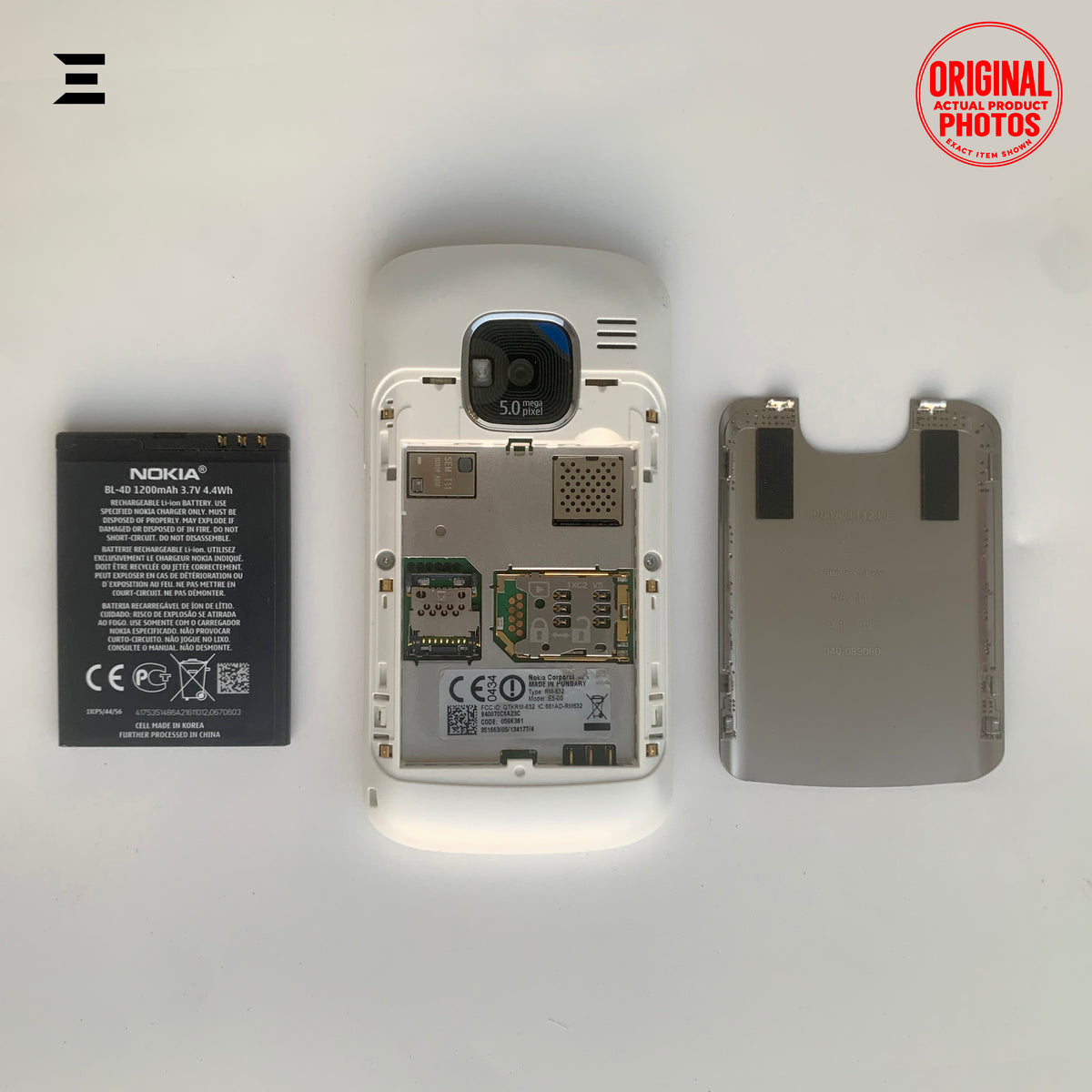 Nokia E5 White | Brand New | Original Nokia QWERTY Phone | Phone Only – No Accessories Included