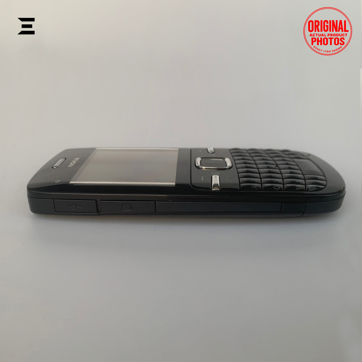 Nokia C3 Black | Brand New | Original Nokia QWERTY Phone | Phone Only – No Accessories Included