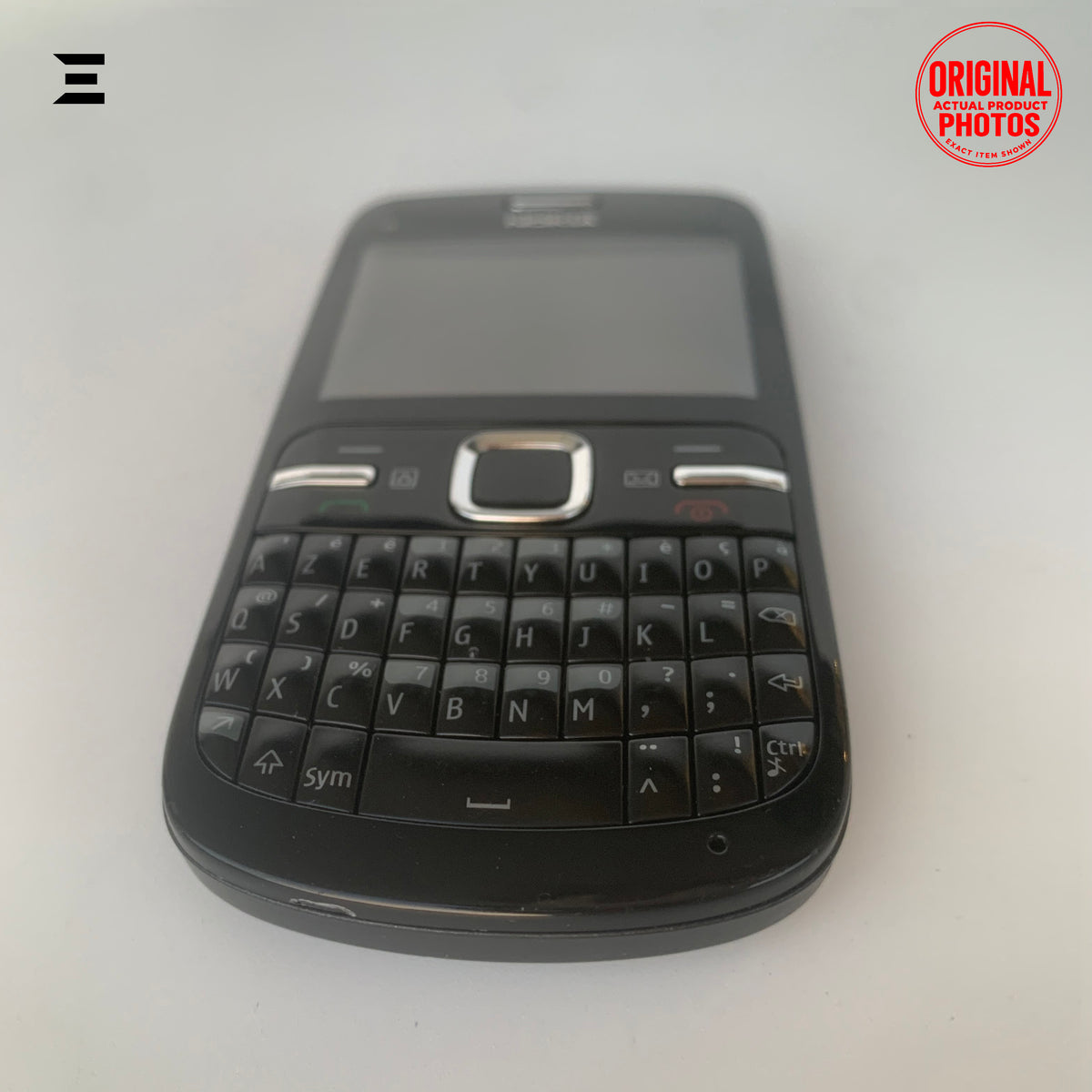 Nokia C3 Black | Brand New | Original Nokia QWERTY Phone | Phone Only – No Accessories Included