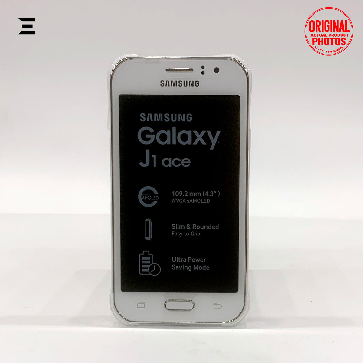Samsung Galaxy J1 Ace SM-J110H/DS White | Brand New | Original Box & Complete Accessories | Classic Samsung Android Smartphone