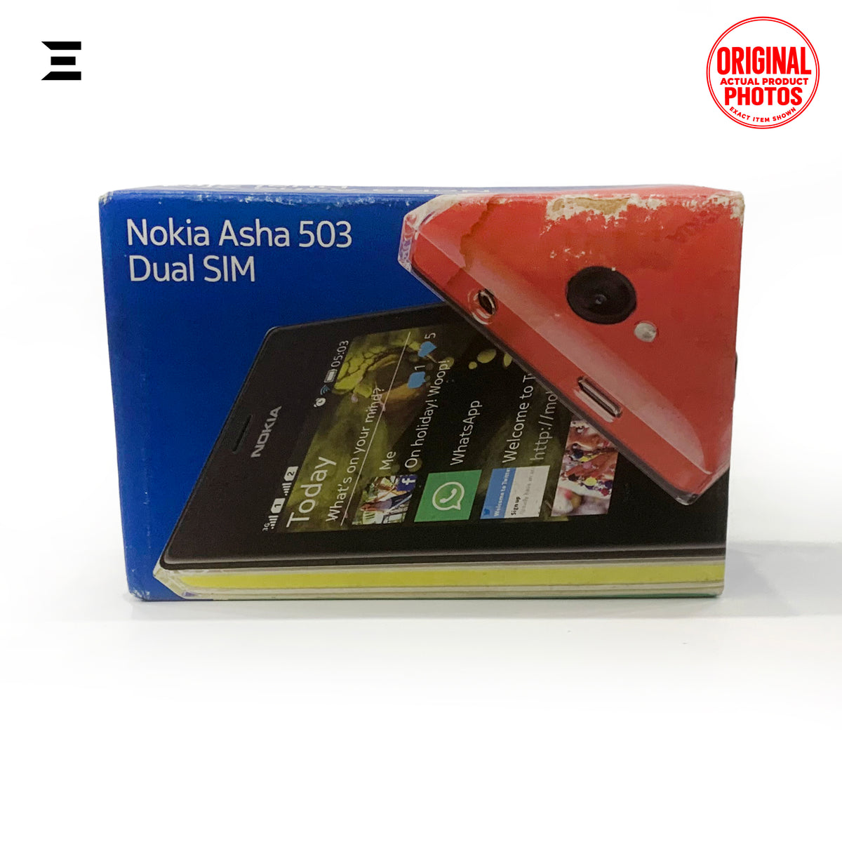Nokia Asha 503 Dual SIM White | Brand New | Complete Original Box & Accessories | Classic Nokia Touchscreen Phone
