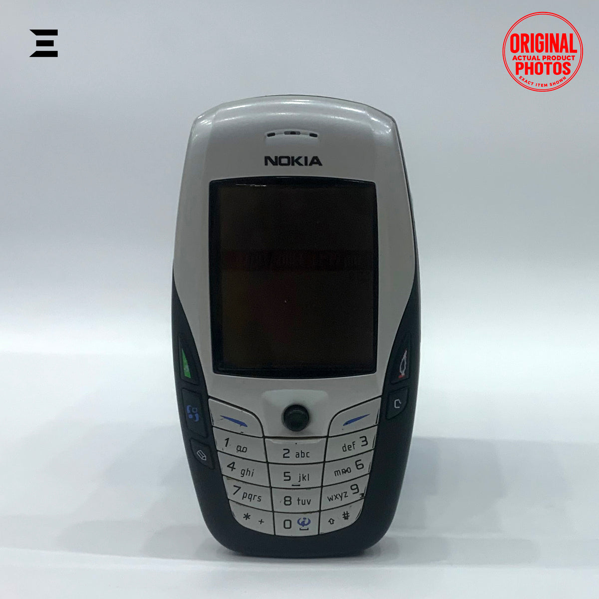 Nokia 6600 Classic Silver & Black | Pre-Owned Mint Condition | Original Nokia Symbian Smartphone | Phone Only – No Accessories Included