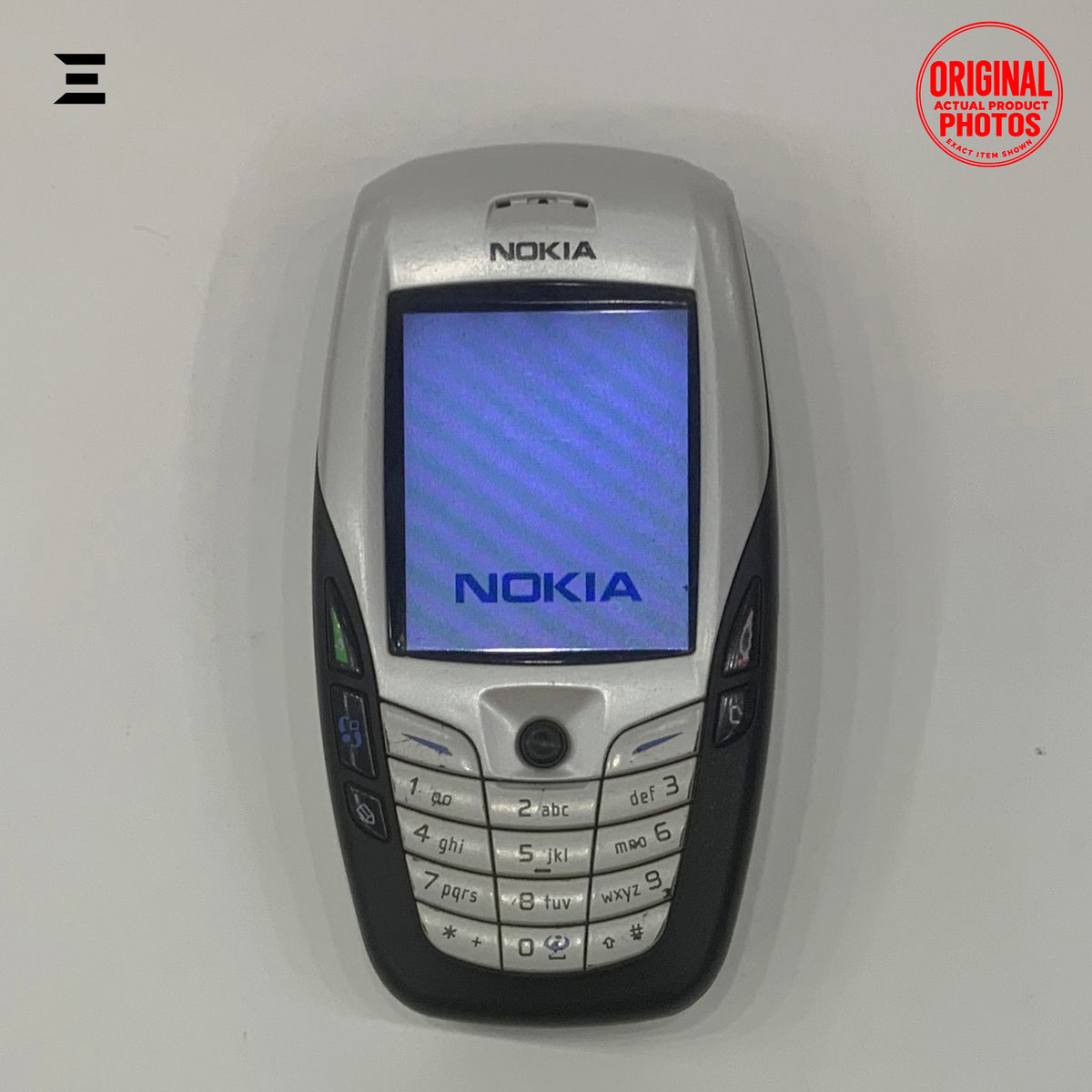 Nokia 6600 Classic Silver & Black | Pre-Owned Mint Condition | Original Nokia Symbian Smartphone | Phone Only – No Accessories Included