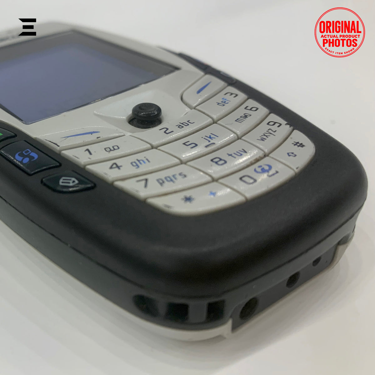 Nokia 6600 Classic Silver & Black | Pre-Owned Mint Condition | Original Nokia Symbian Smartphone | Phone Only – With Charger