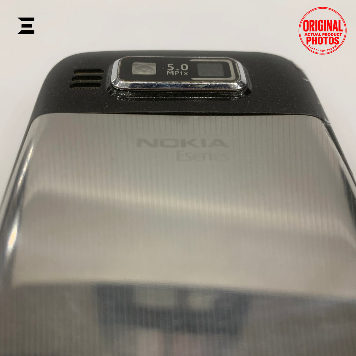 Nokia E72 Silver & Black | Pre-Owned | Original Nokia Symbian QWERTY Smartphone | Phone Only – With Charger