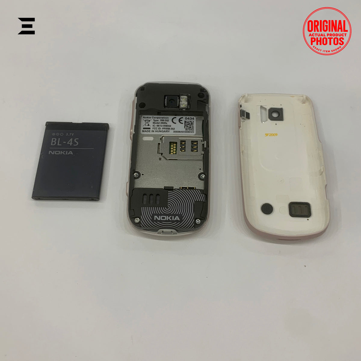Nokia 3600 Slide Pink | Brand New | Original Nokia Slider Mobile Phone | Phone Only – With Charger