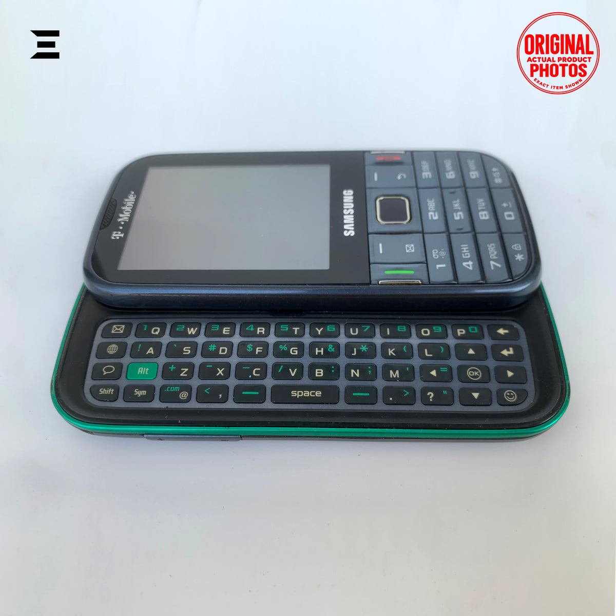 Samsung Gravity TXT SGH-T379 Black | Pre-Owned | Original T-Mobile QWERTY Slider Phone | Phone Only – With Charger