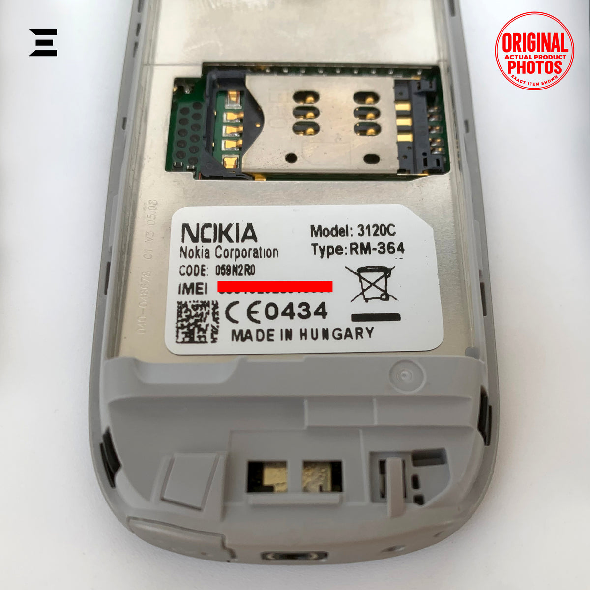 Nokia 3120 Classic Black | Brand New | Original Nokia Mobile Phone | Phone Only – With Charger
