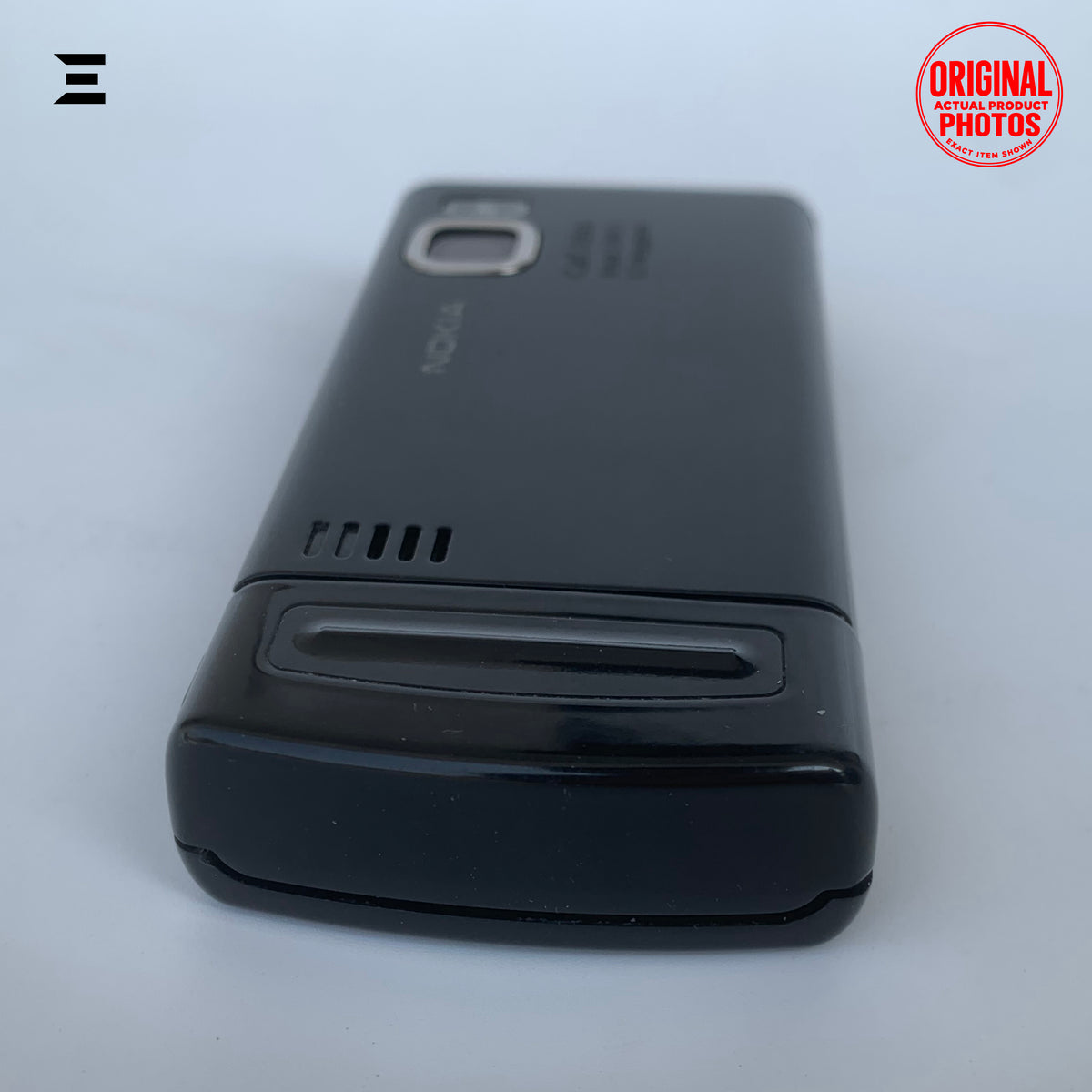 Nokia 6500 Slide Black | Pre-Owned | Original Nokia 3.2MP Carl Zeiss Slider Mobile Phone | Phone Only – With Charger